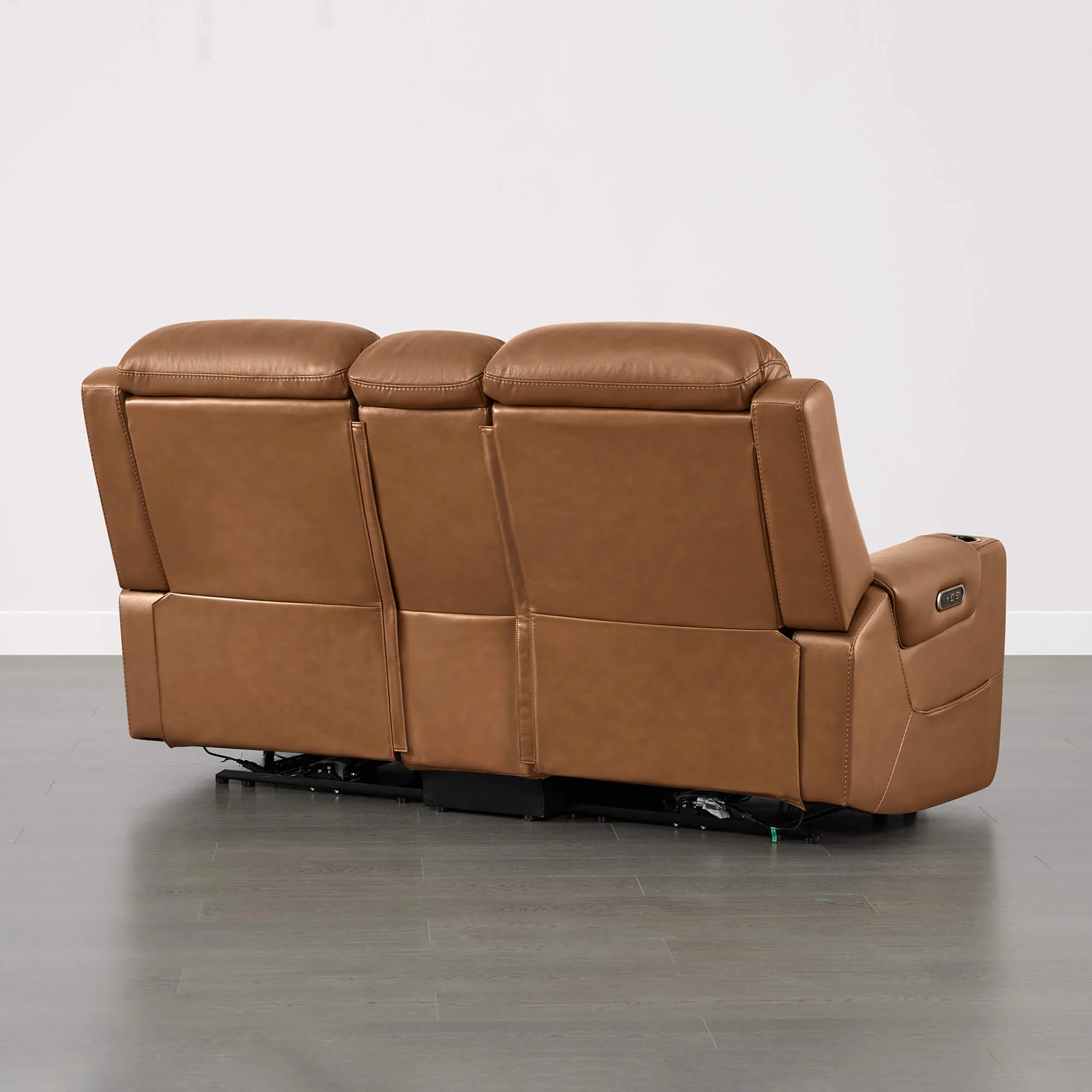 Garrison Handcraft Dual Motor Reclining Sofa with Power Headrest - Image 78
