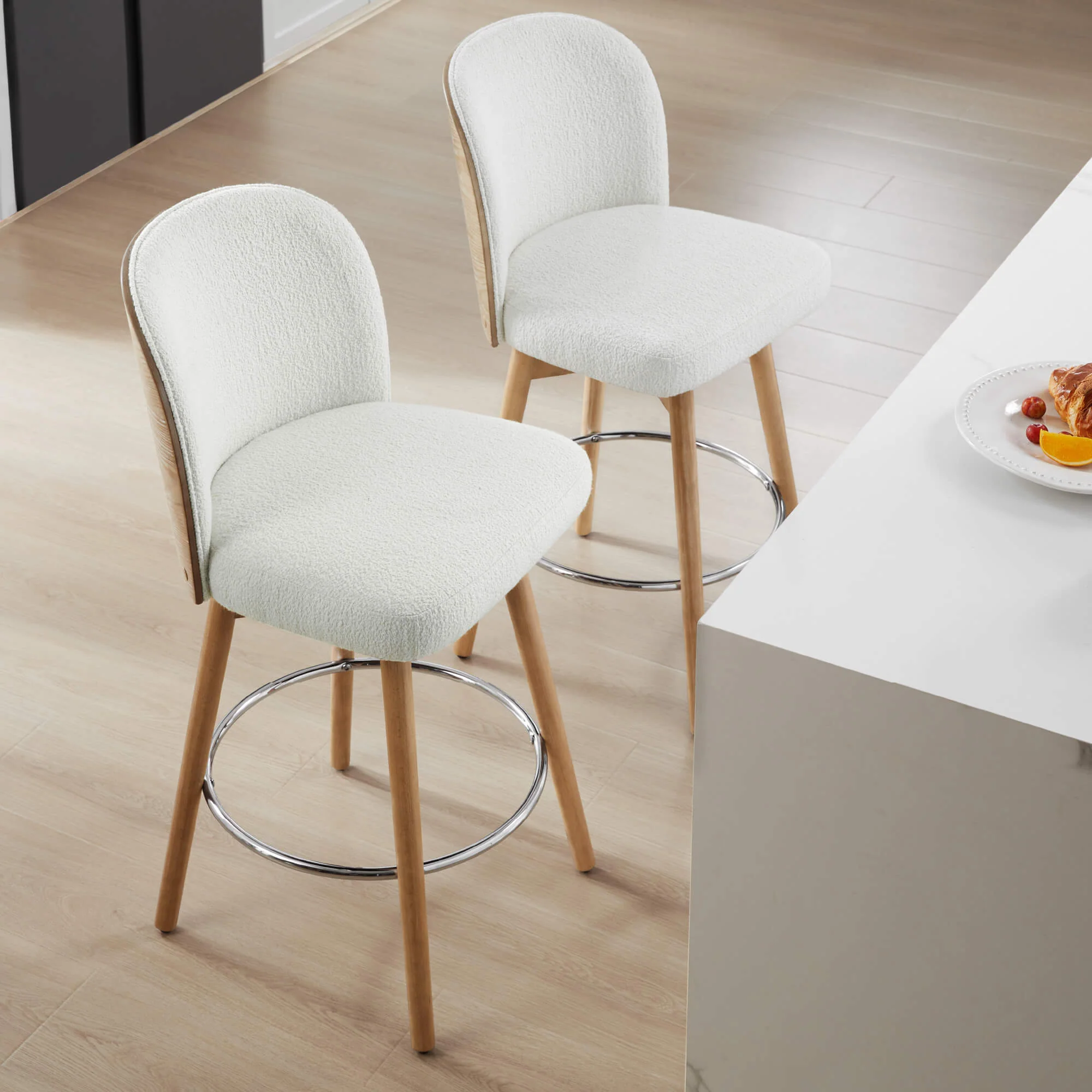 Gianna Swivel Counter Stool - Image 21
