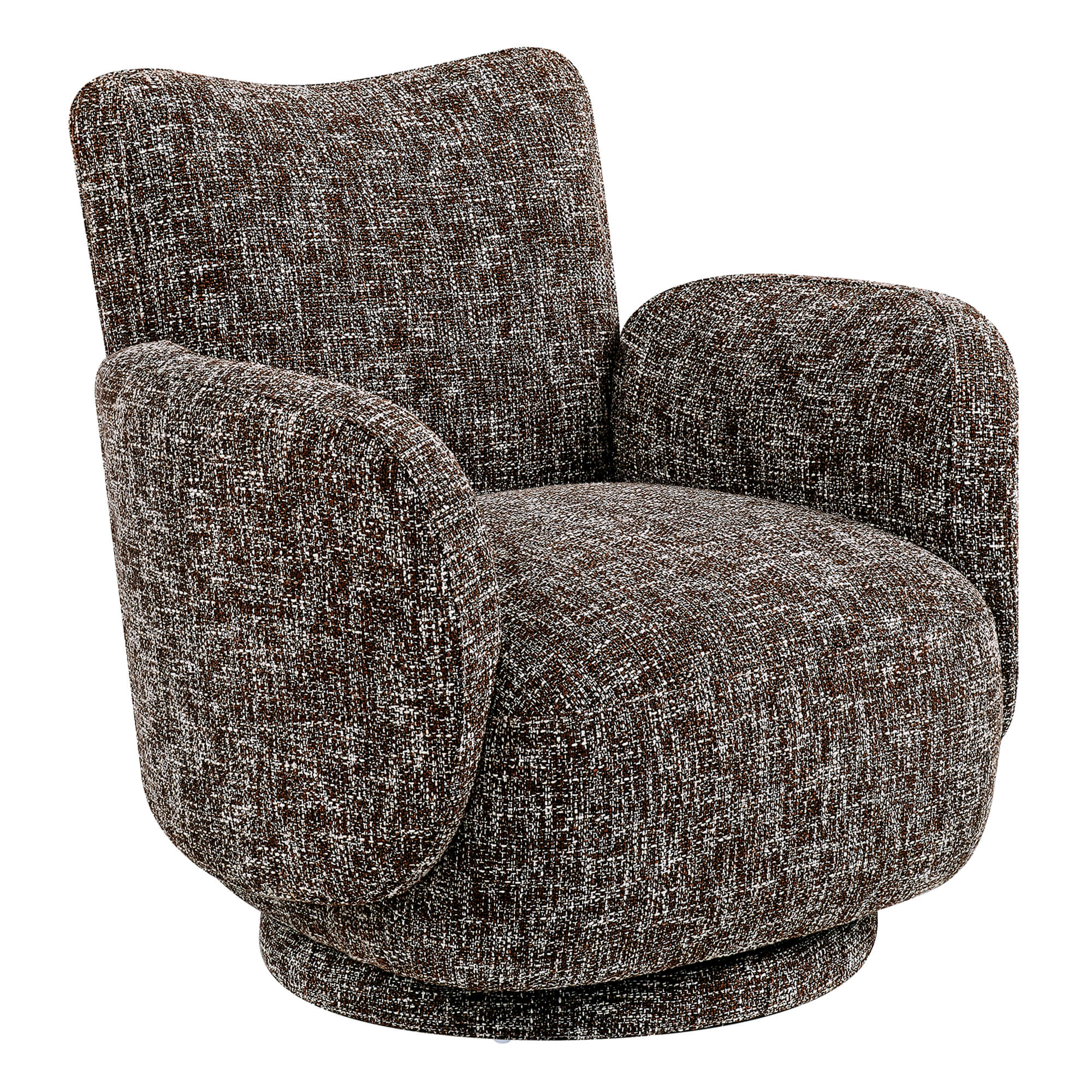 Gloria Modern Swivel Armchair - Image 4