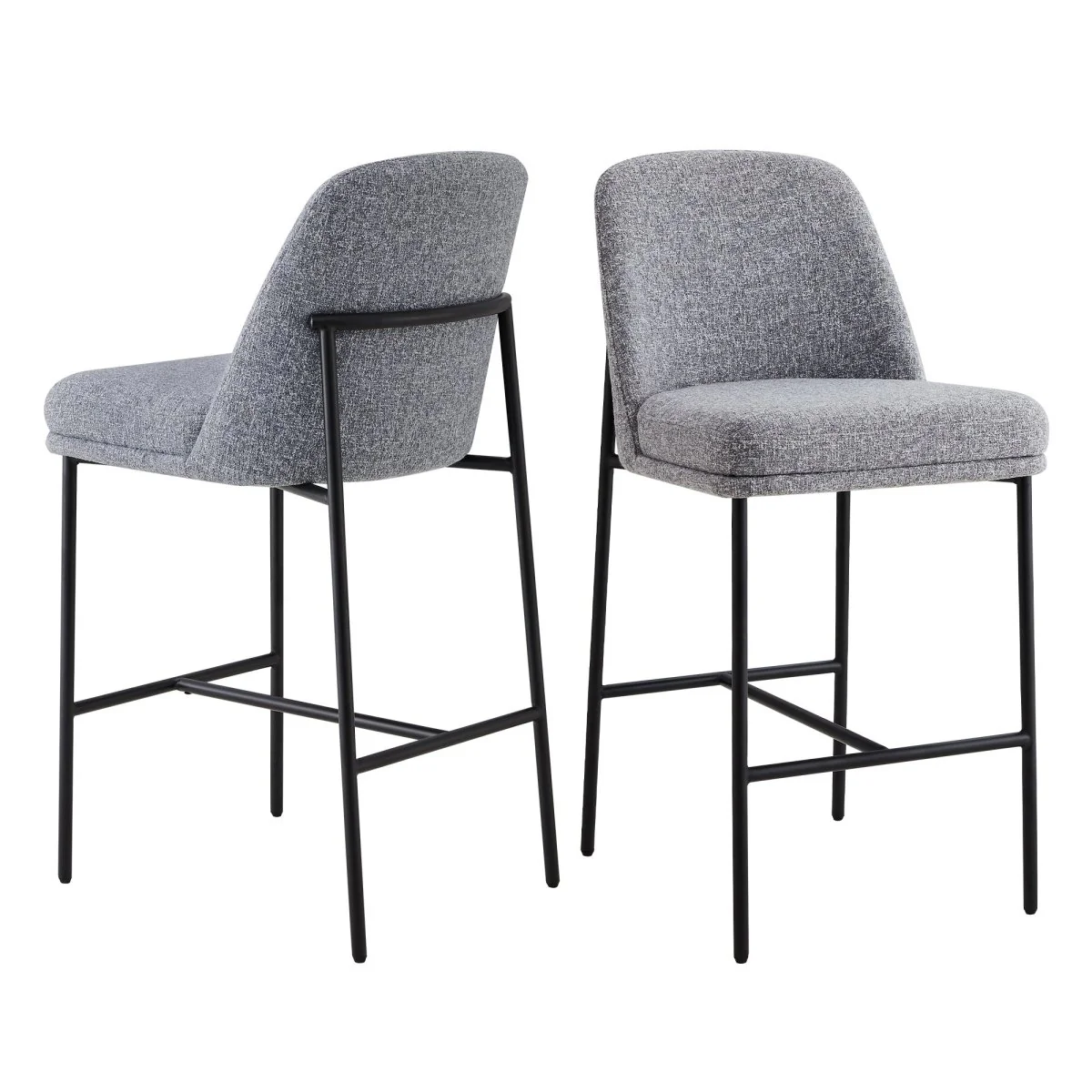 Golda Counter Stools with Metal Base - Image 12