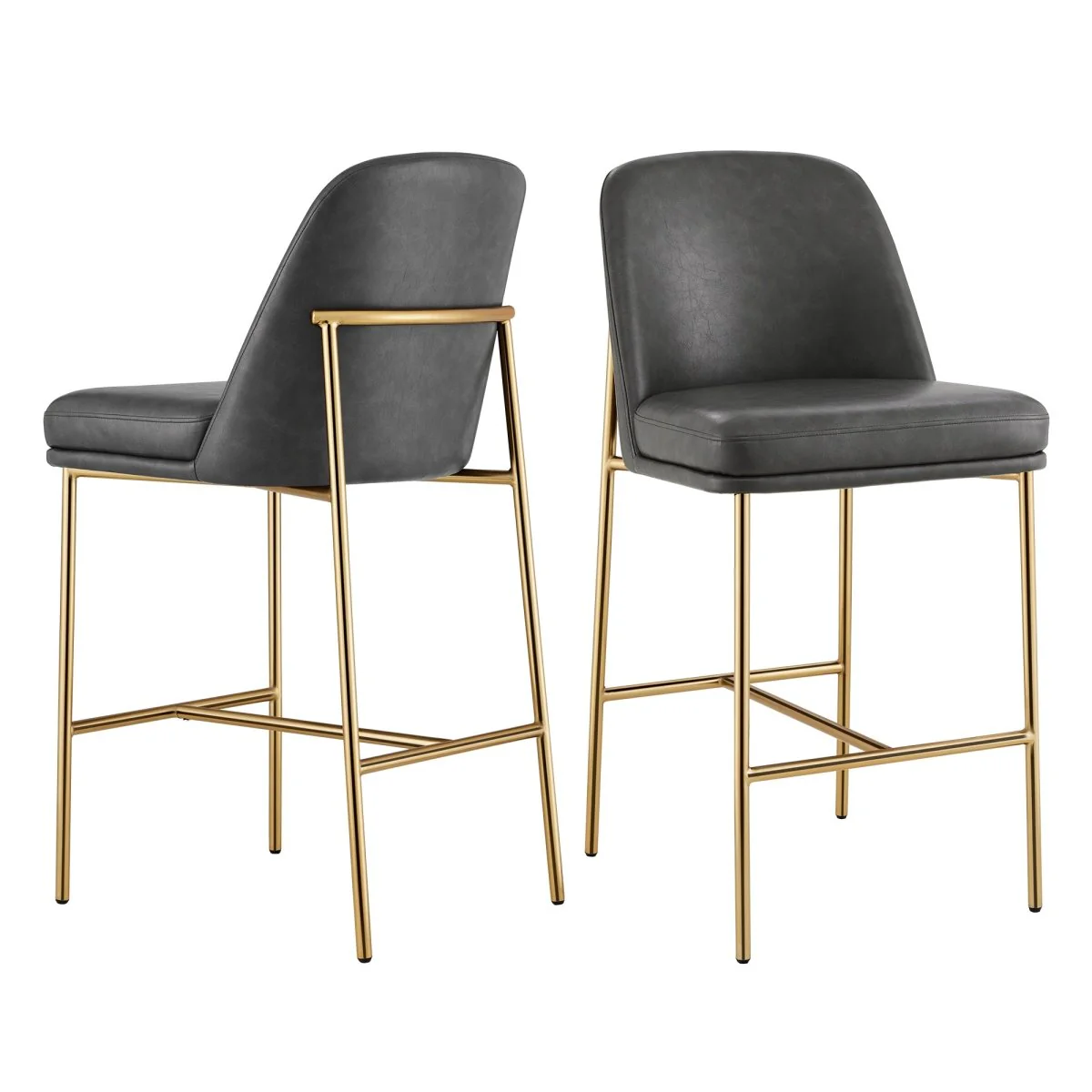 Golda Counter Stools with Metal Base - Image 31