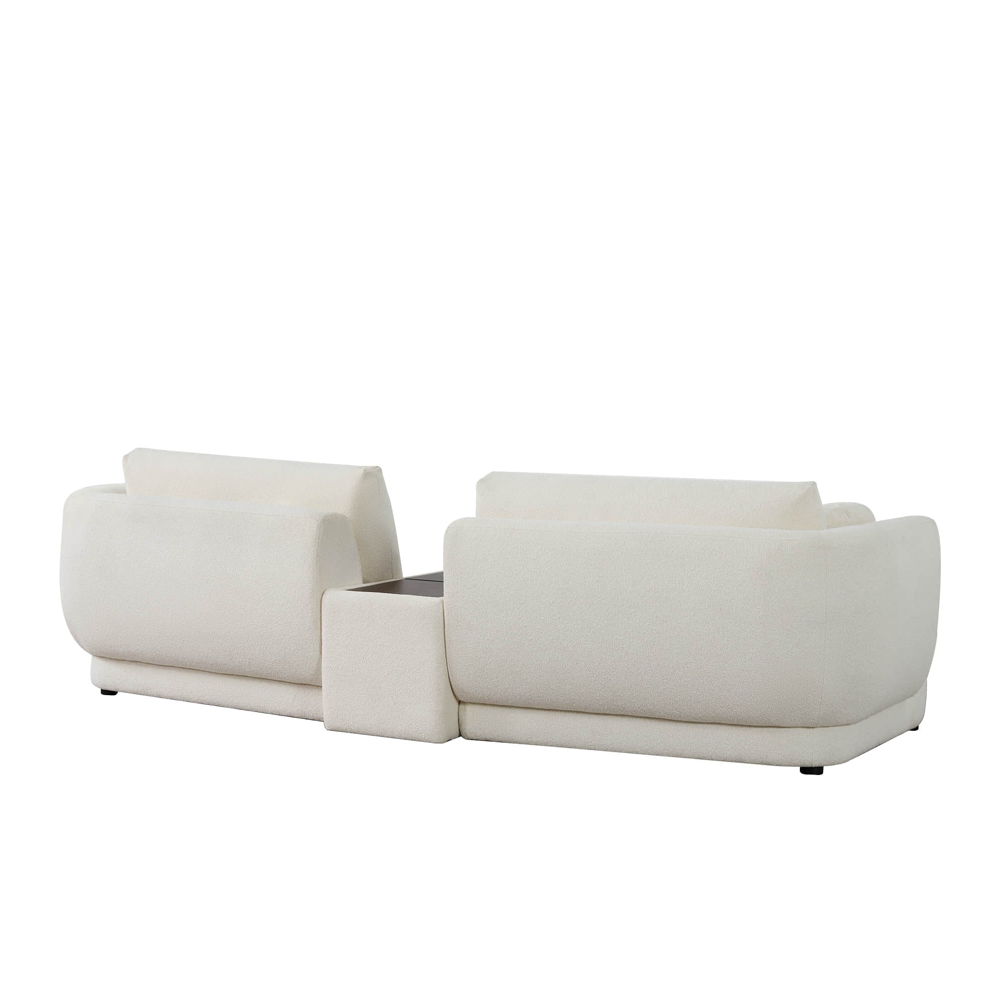 Grace 2-Seat Modular Curved Sofa – Generously Sized Design - Image 11