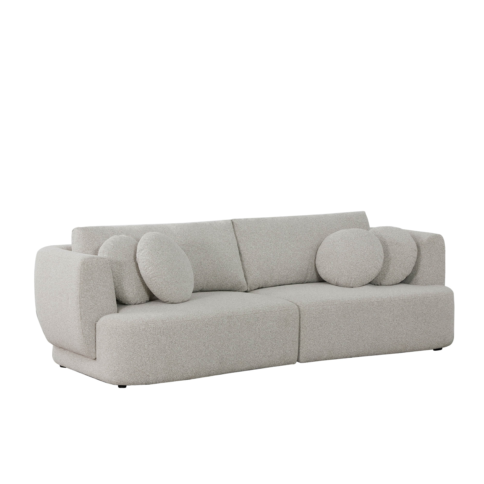 Grace 2-Seat Modular Curved Sofa – Generously Sized Design - Image 35