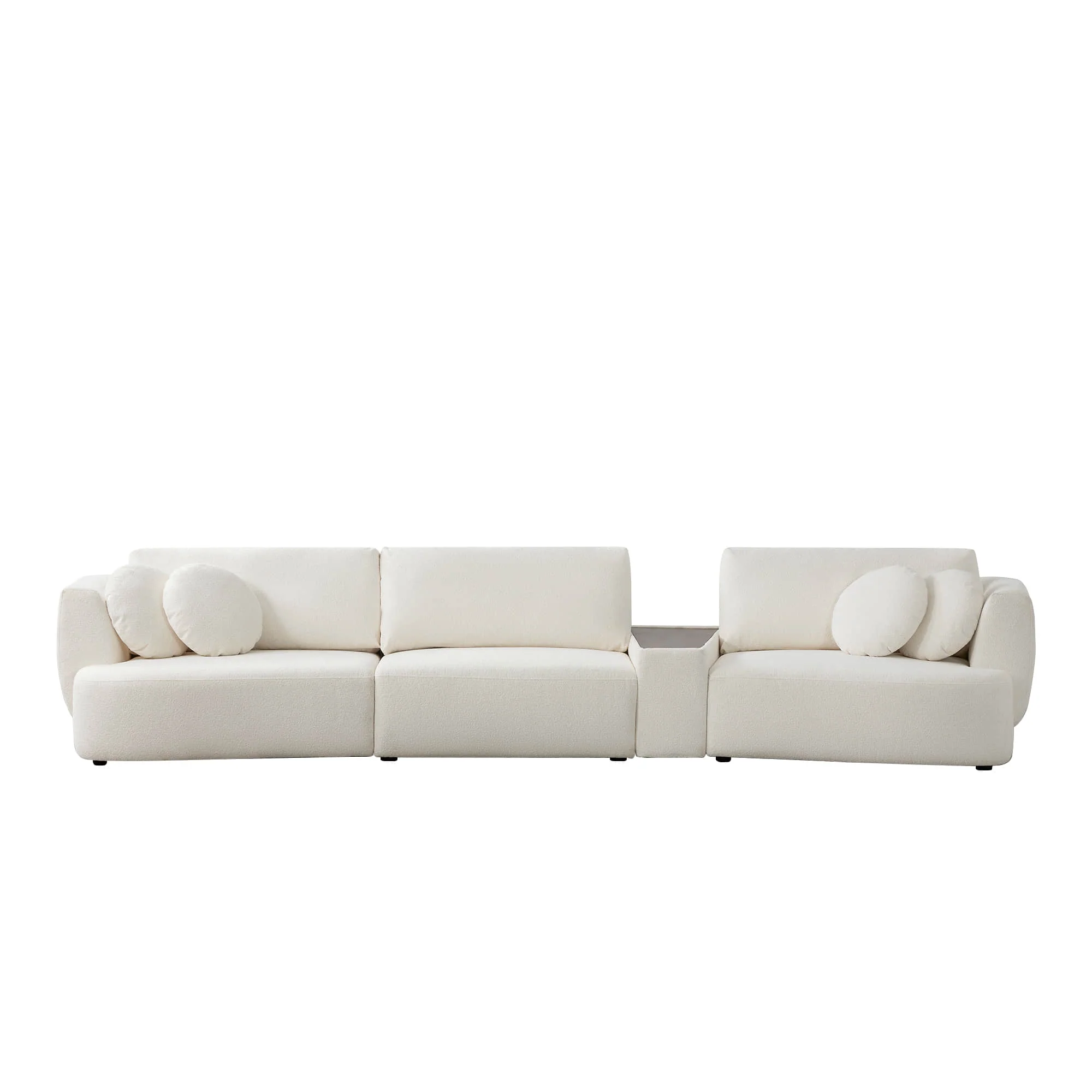 Grace 3-Seat Modular Curved Sofa – Generously Sized Design - Image 31