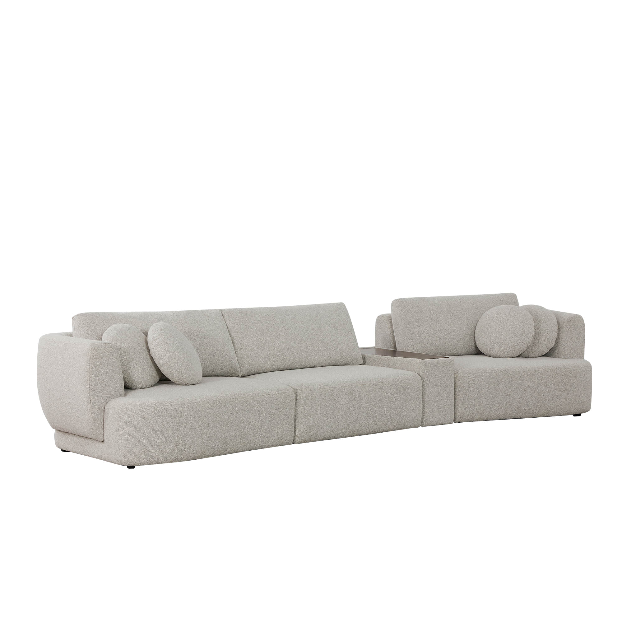 Grace 3-Seat Modular Curved Sofa – Generously Sized Design - Image 50