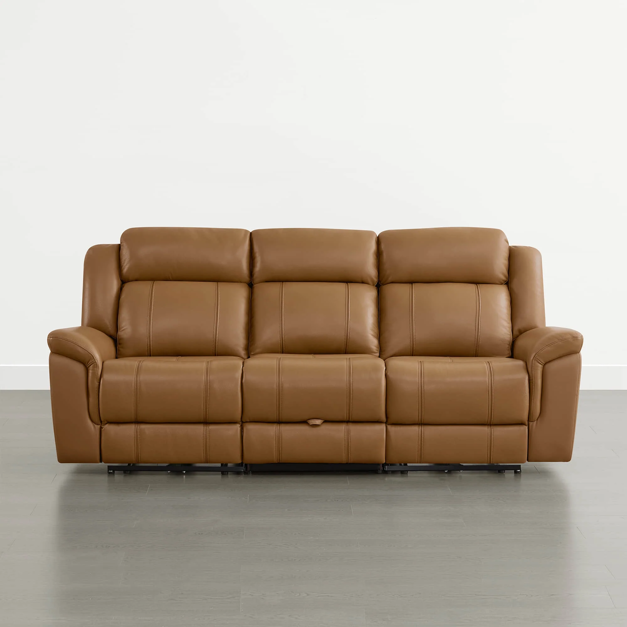 Grady Genuine Leather Power Reclining Sofa with Flip-Down Tabletop - Image 19