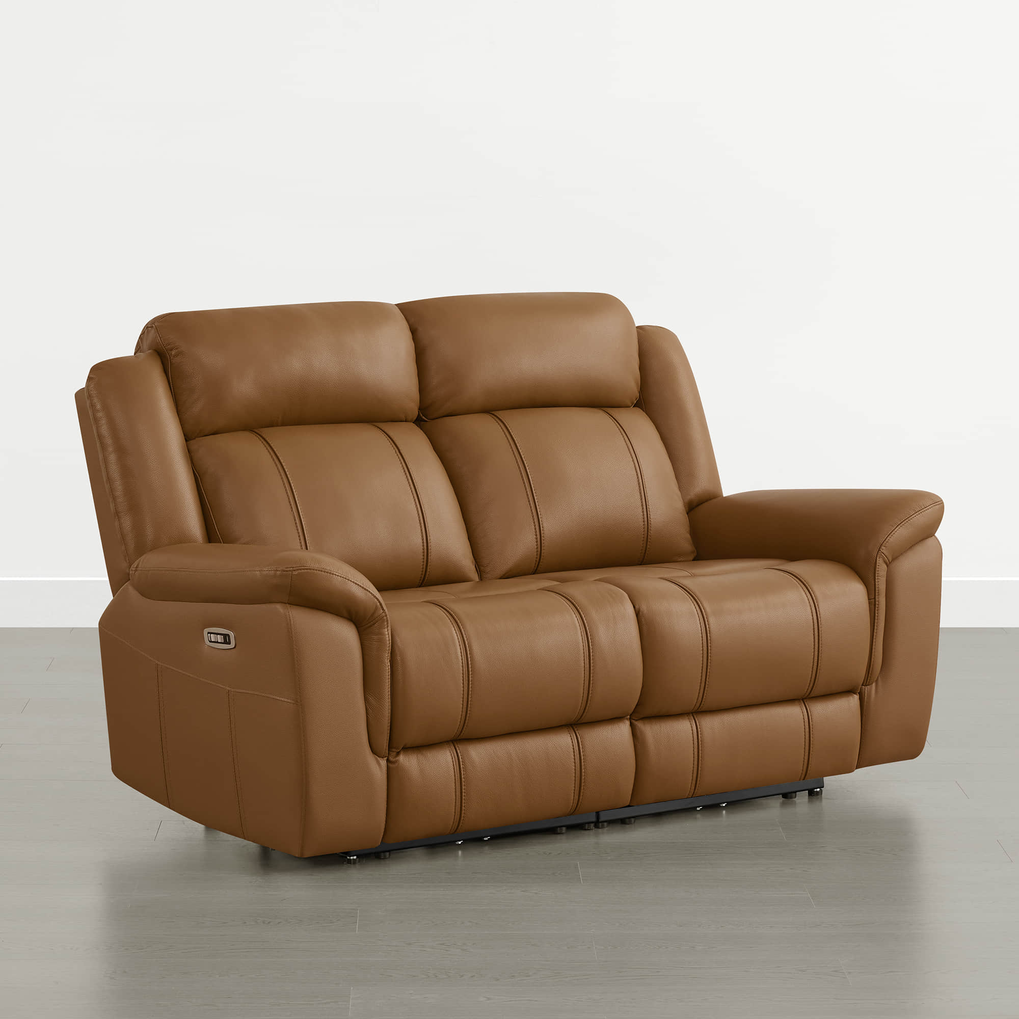 Grady Genuine Leather Power Reclining Sofa with Flip-Down Tabletop - Image 28