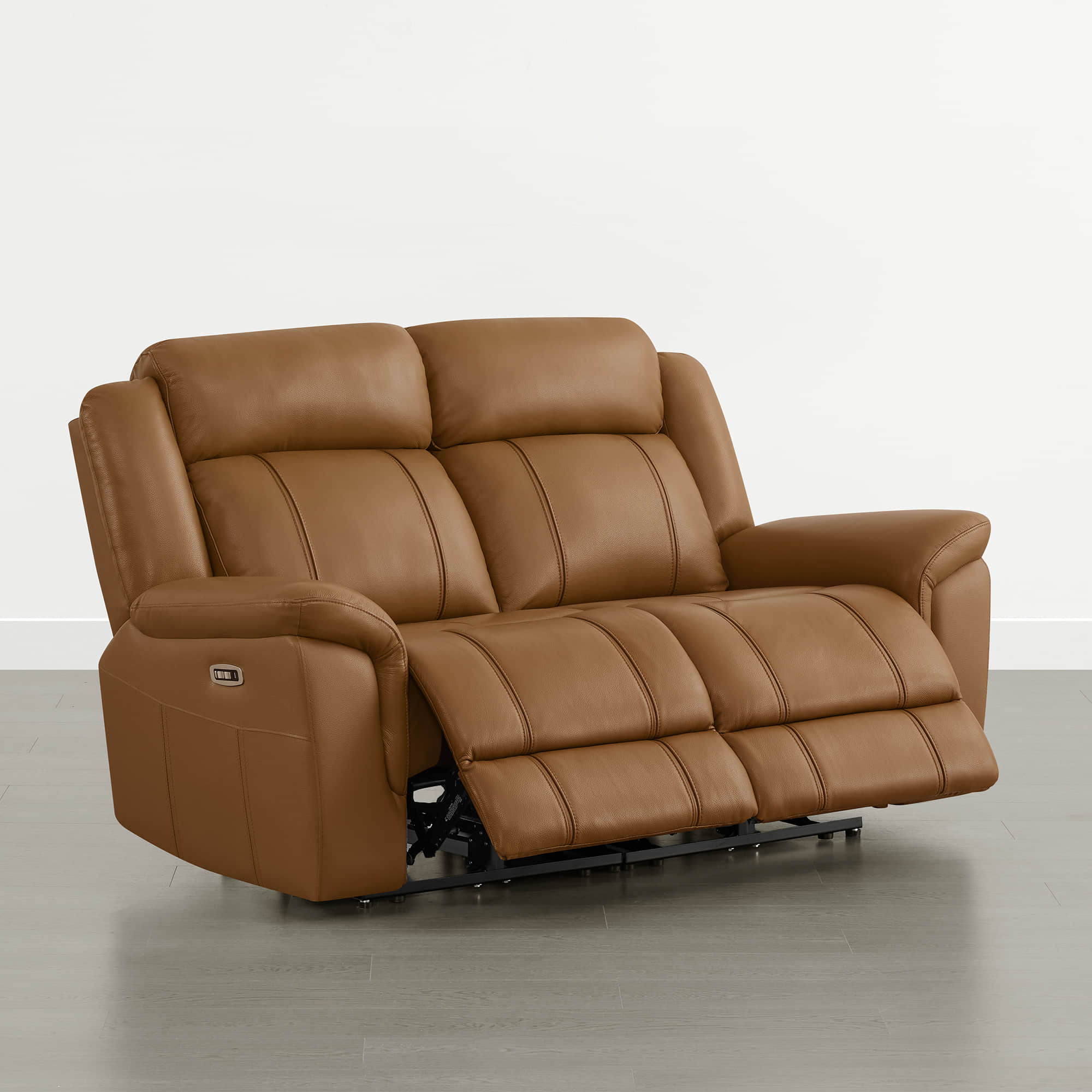 Grady Genuine Leather Power Reclining Sofa with Flip-Down Tabletop - Image 29