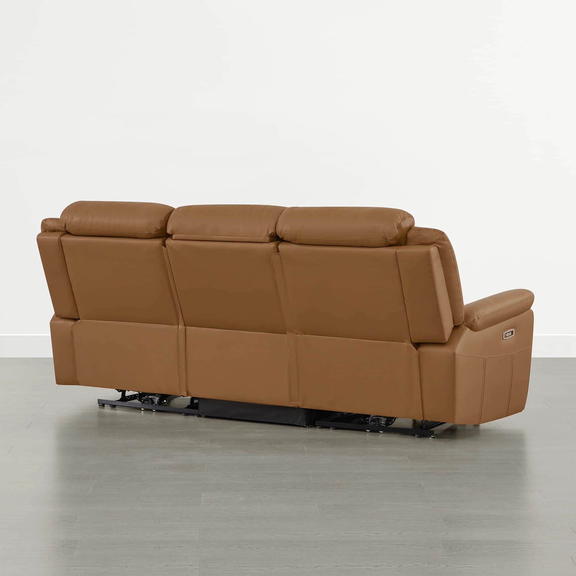 Grady Genuine Leather Power Reclining Sofa with Flip-Down Tabletop - Image 43