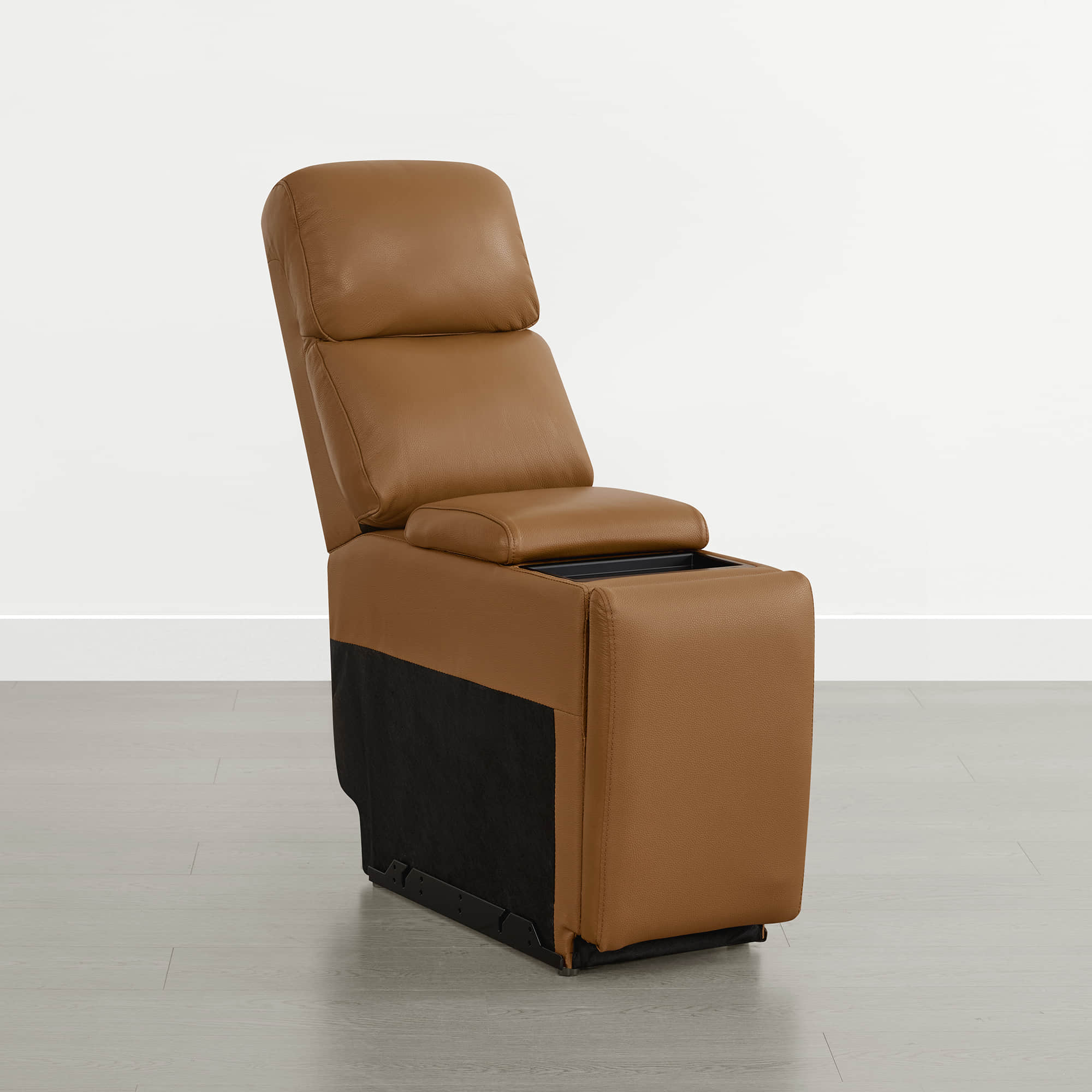 Grady Genuine Leather Power Reclining Sofa with Flip-Down Tabletop - Image 49
