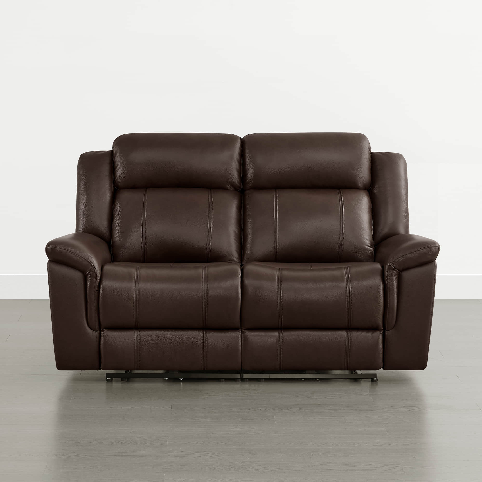 Grady Genuine Leather Power Reclining Sofa with Flip-Down Tabletop - Image 55