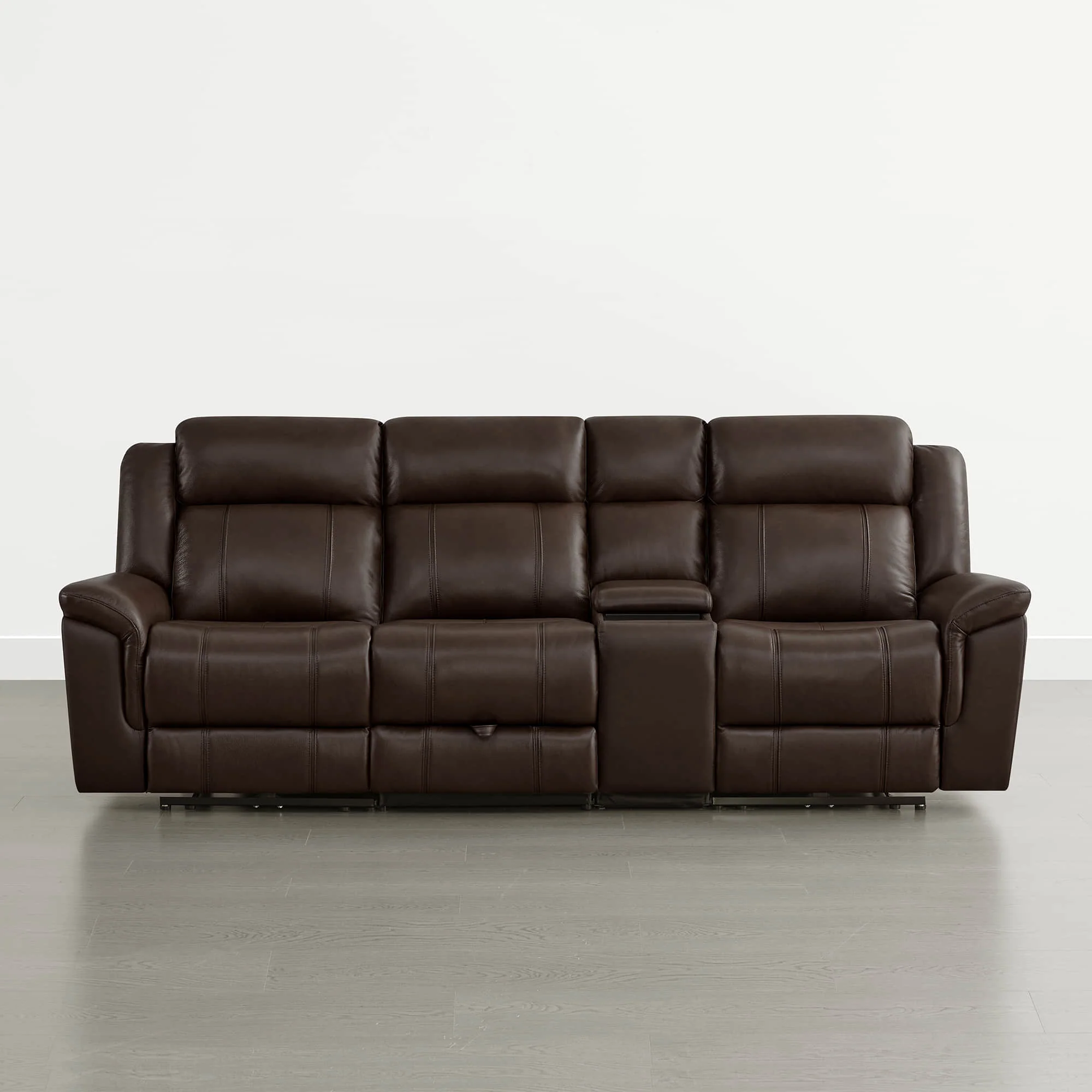 Grady Genuine Leather Power Reclining Sofa with Flip-Down Tabletop - Image 58