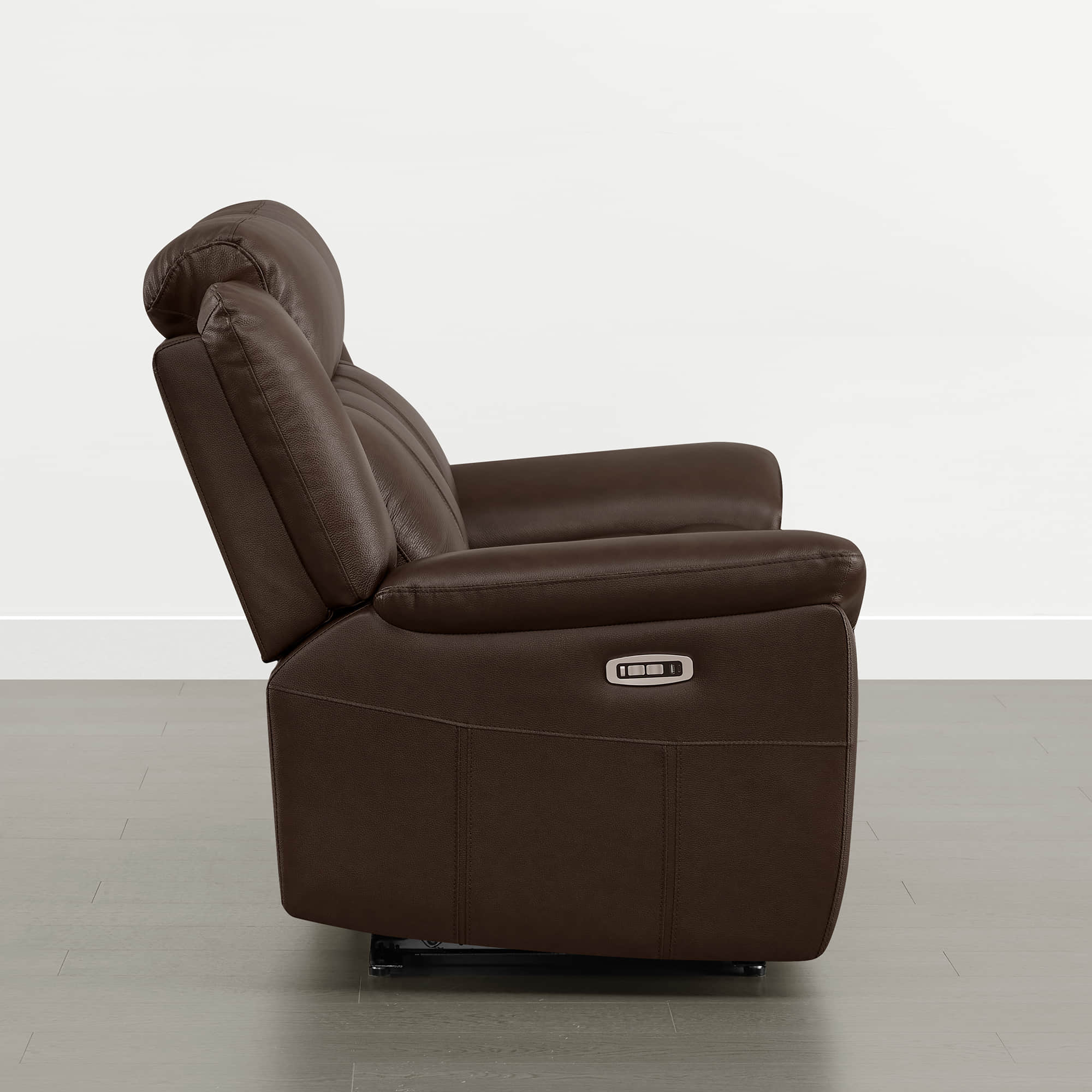 Grady Genuine Leather Power Reclining Sofa with Flip-Down Tabletop - Image 59