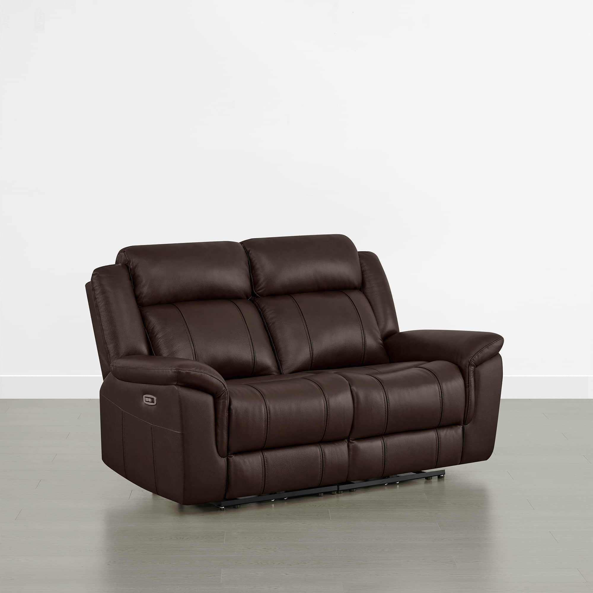 Grady Genuine Leather Power Reclining Sofa with Flip-Down Tabletop - Image 64
