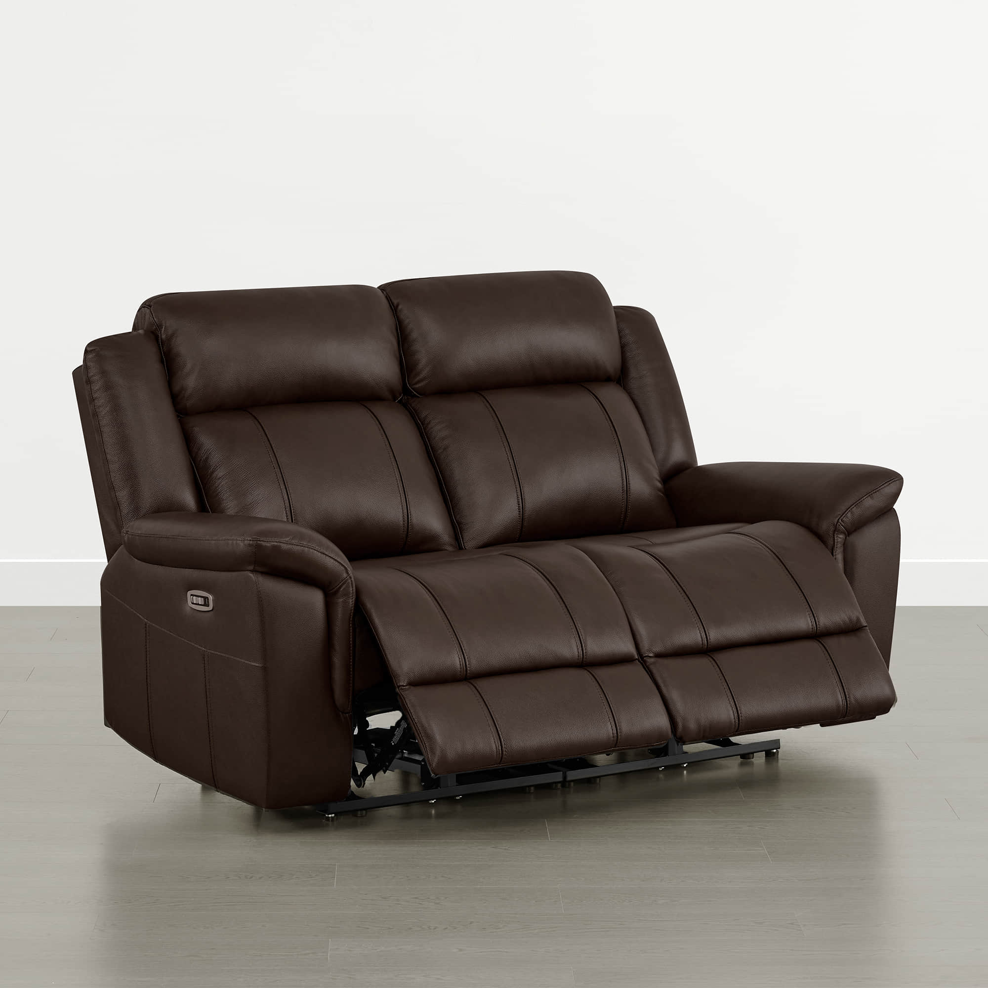 Grady Genuine Leather Power Reclining Sofa with Flip-Down Tabletop - Image 65