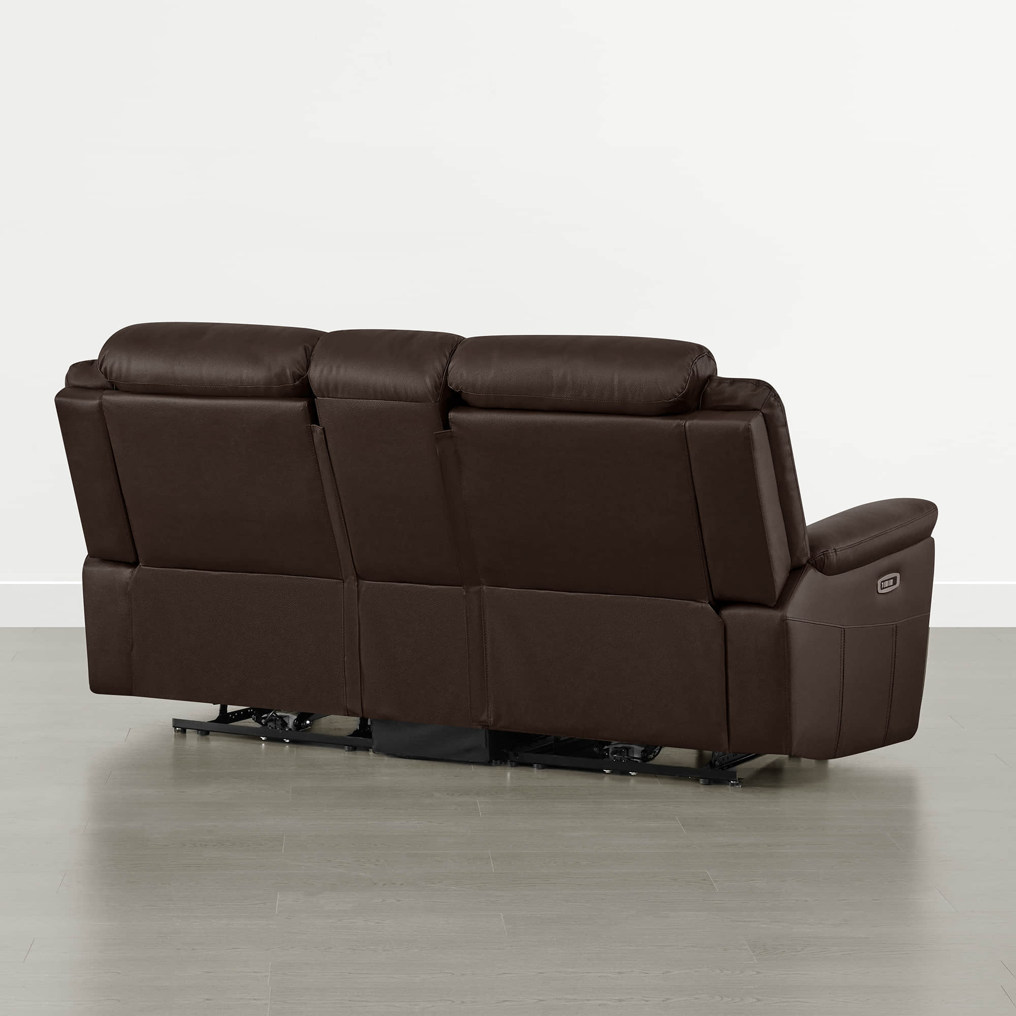Grady Genuine Leather Power Reclining Sofa with Flip-Down Tabletop - Image 80