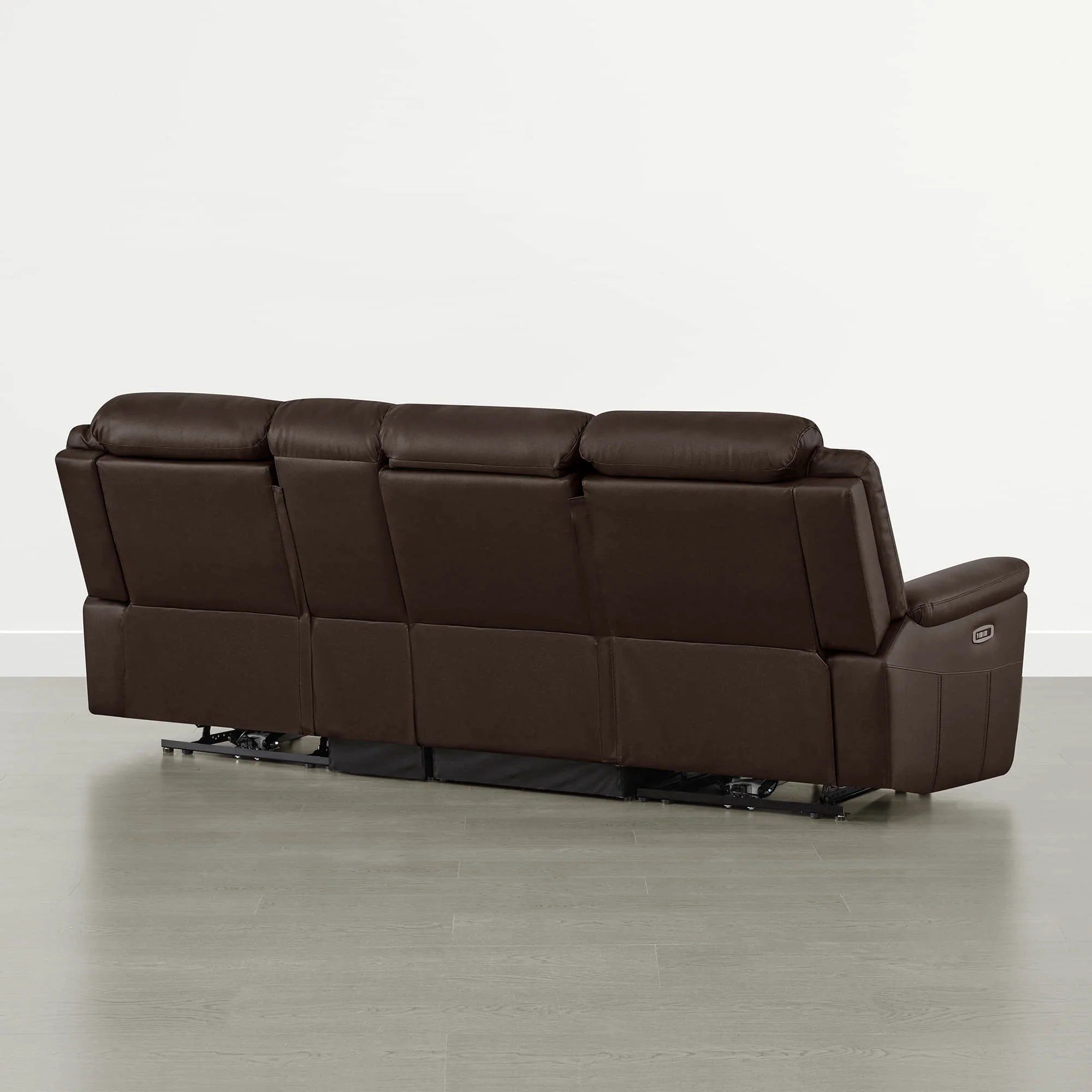 Grady Genuine Leather Power Reclining Sofa with Flip-Down Tabletop - Image 81