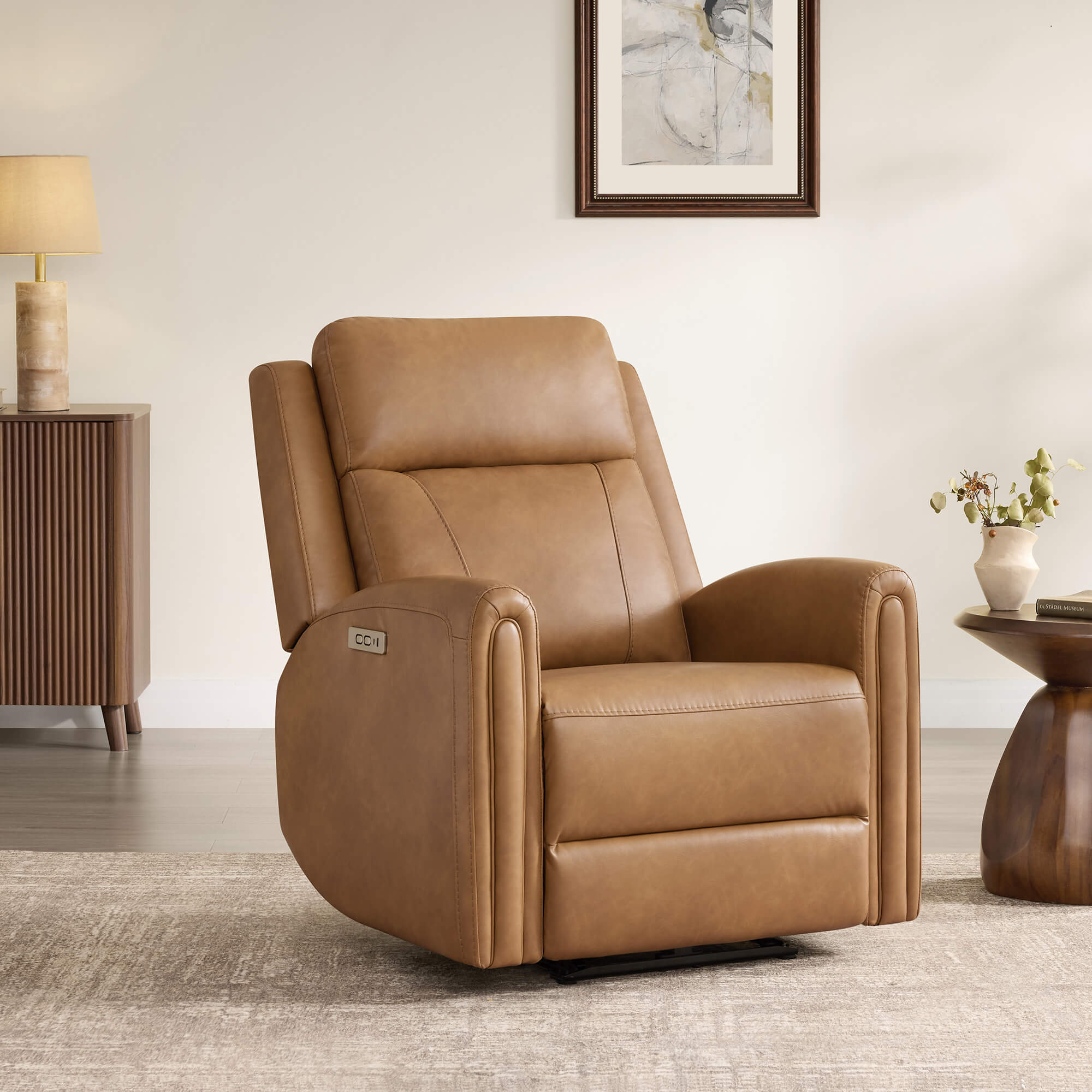 Hadley Modern Zero Wall-hugger Power Recliner - Image 48