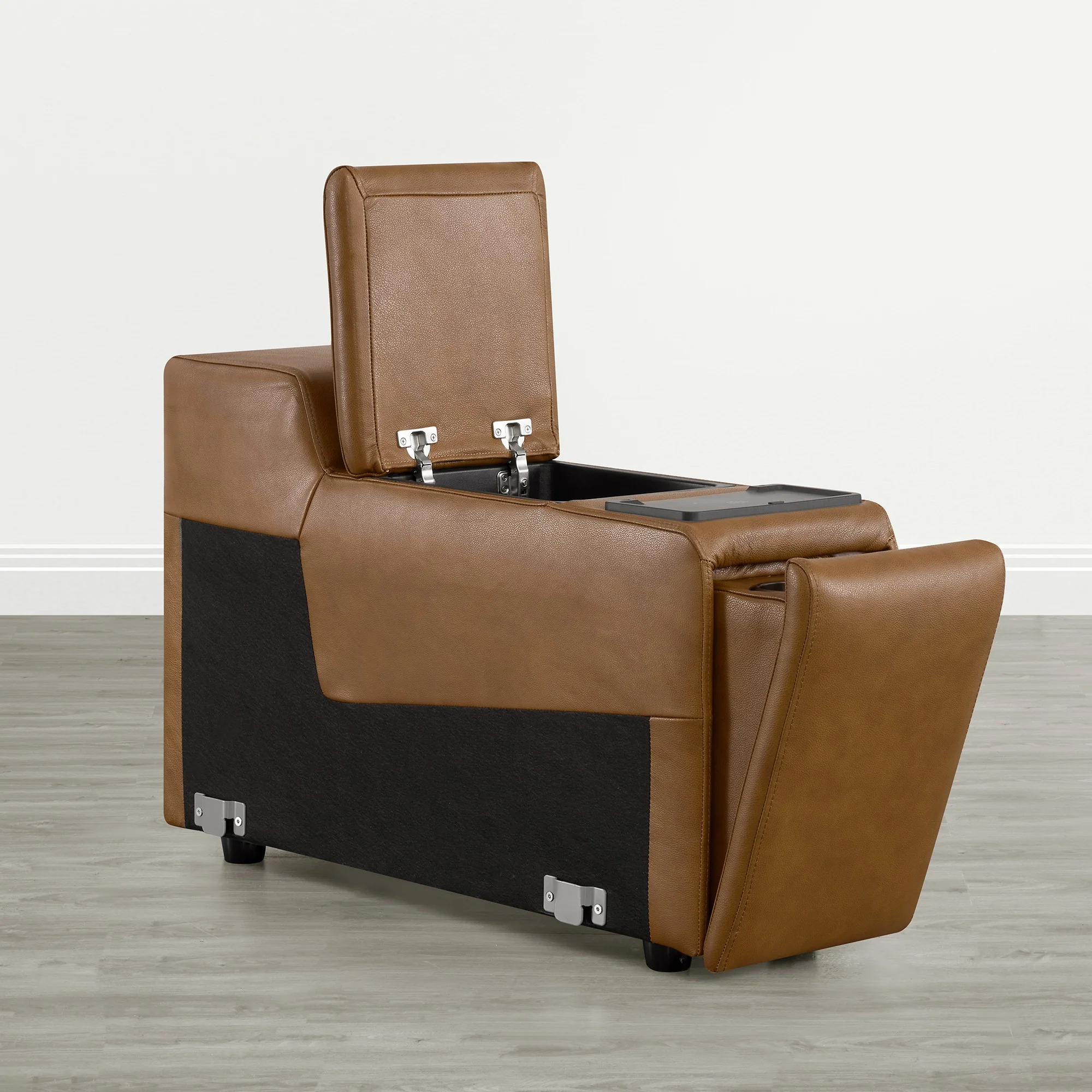 Haley Buttery-Soft 2-Seat Modular Power Reclining Sofa with Power Headrests - Image 9