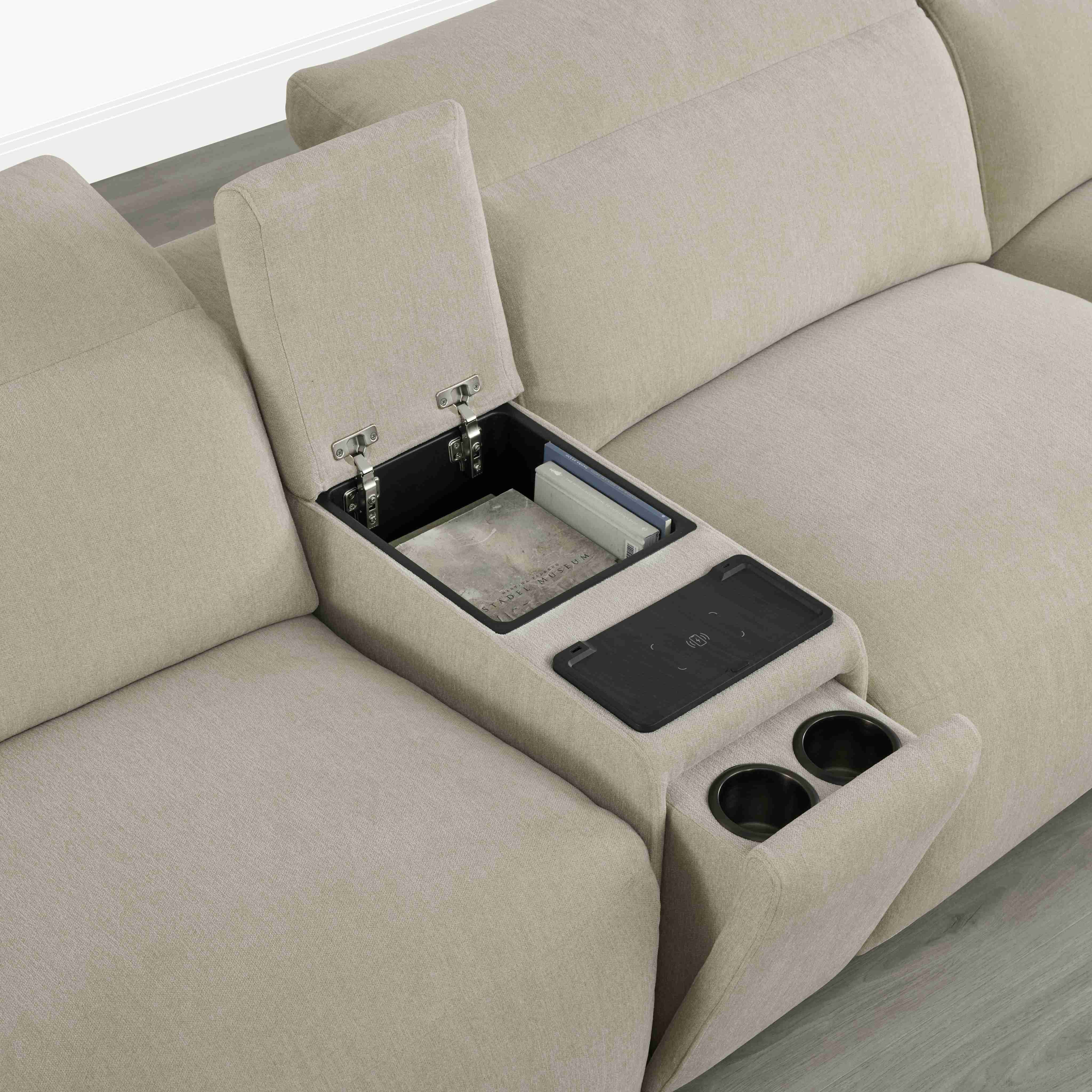 Haley Buttery-Soft 3-Seat Modular Power Reclining Sofa with Power Headrests - Image 40