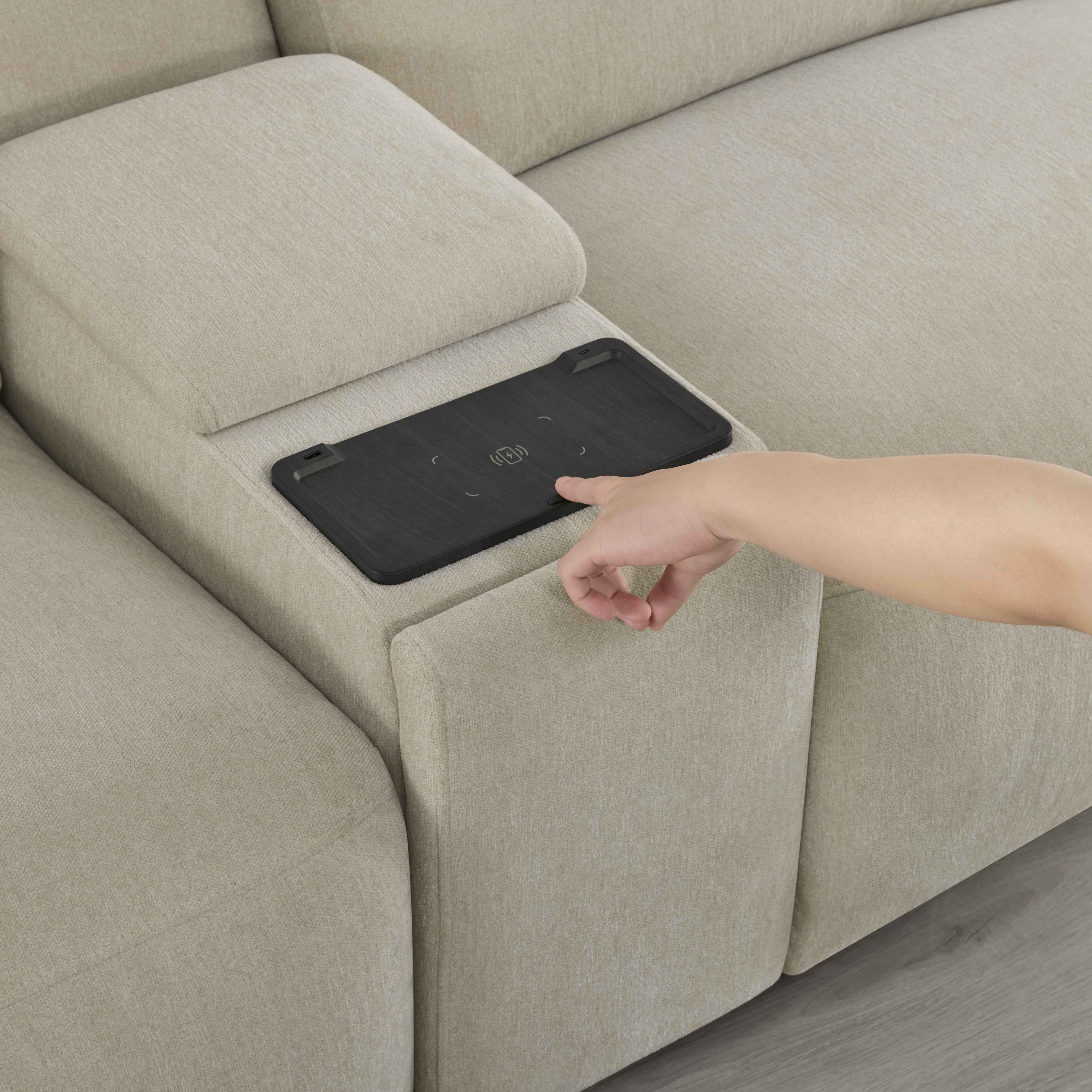 Haley Buttery-Soft 3-Seat Modular Power Reclining Sofa with Power Headrests - Image 42