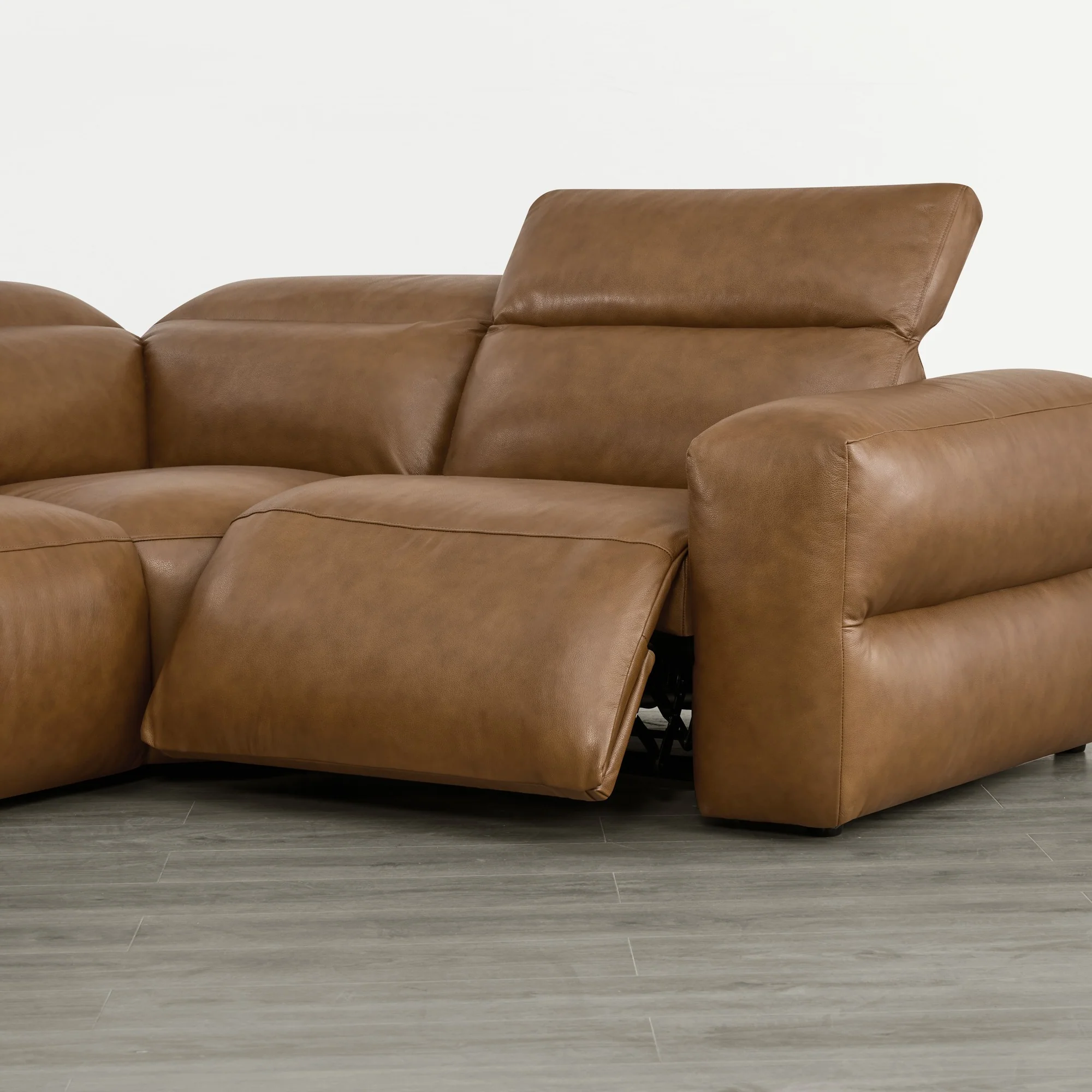 Haley Buttery-Soft 3-Seat Modular Power Reclining Sofa with Power Headrests - Image 6