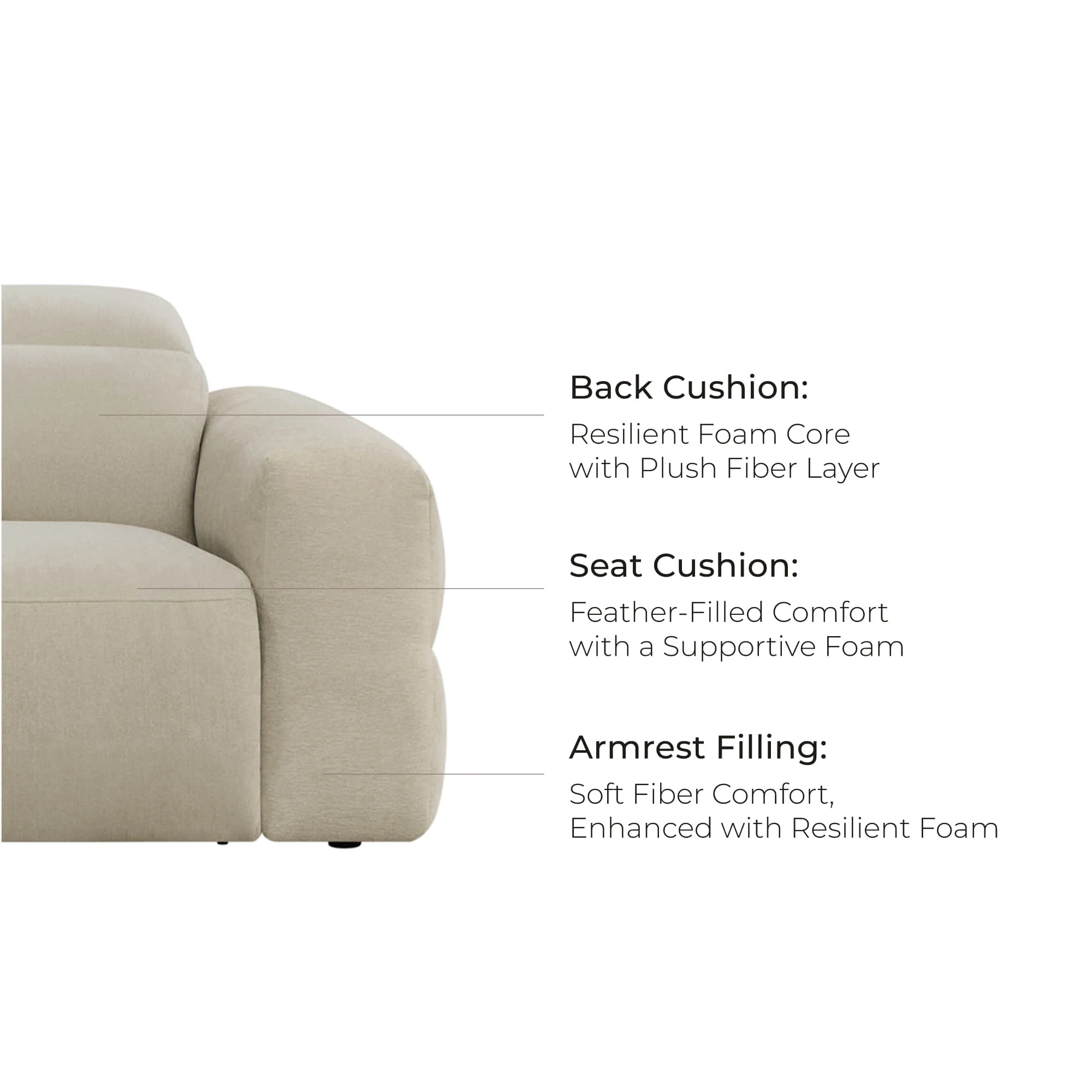 Haley Buttery-Soft 3-Seat Modular Power Reclining Sofa with Power Headrests - Image 59