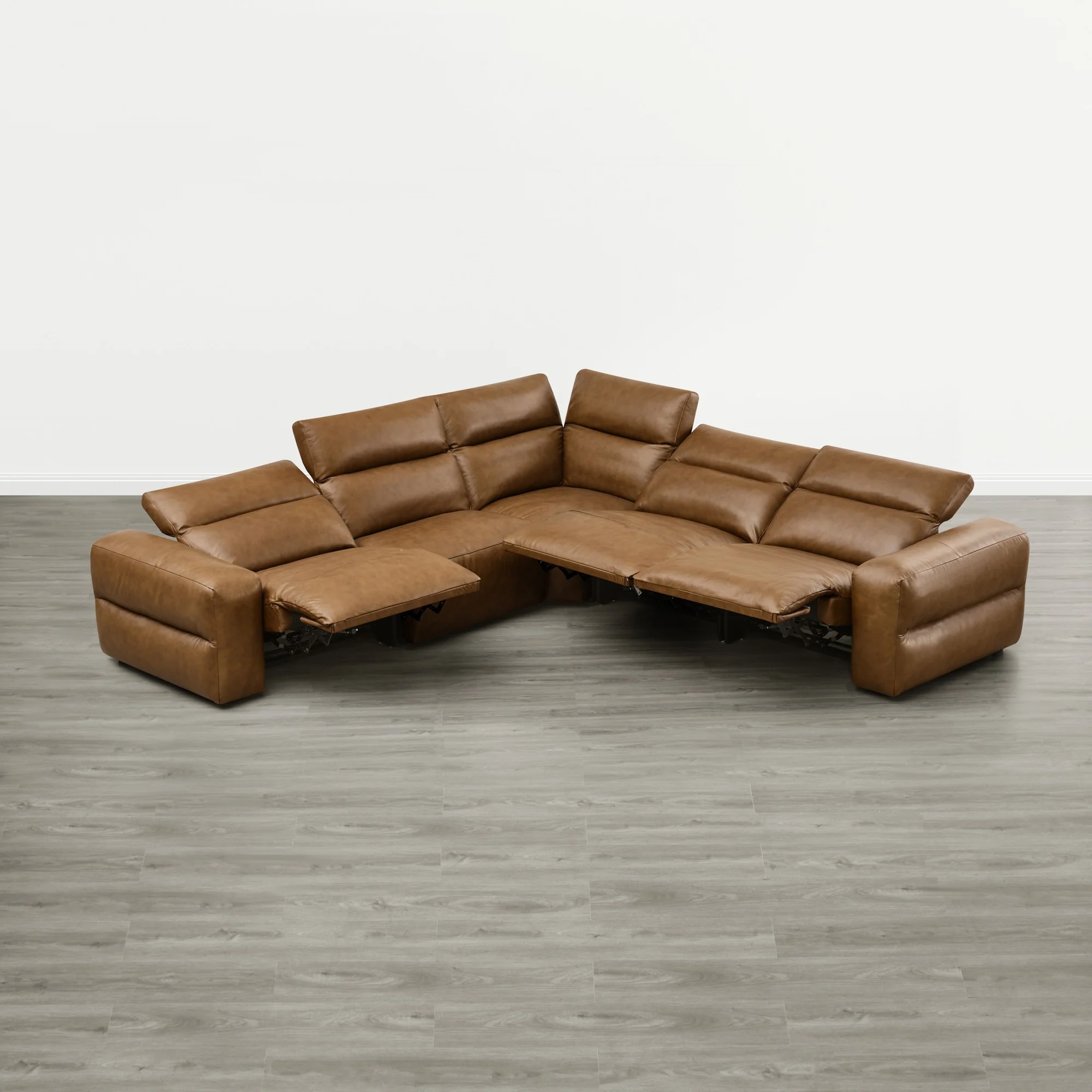 Haley Buttery-Soft 5-Seat Modular Power Reclining Sofa with Power Headrests - Image 22