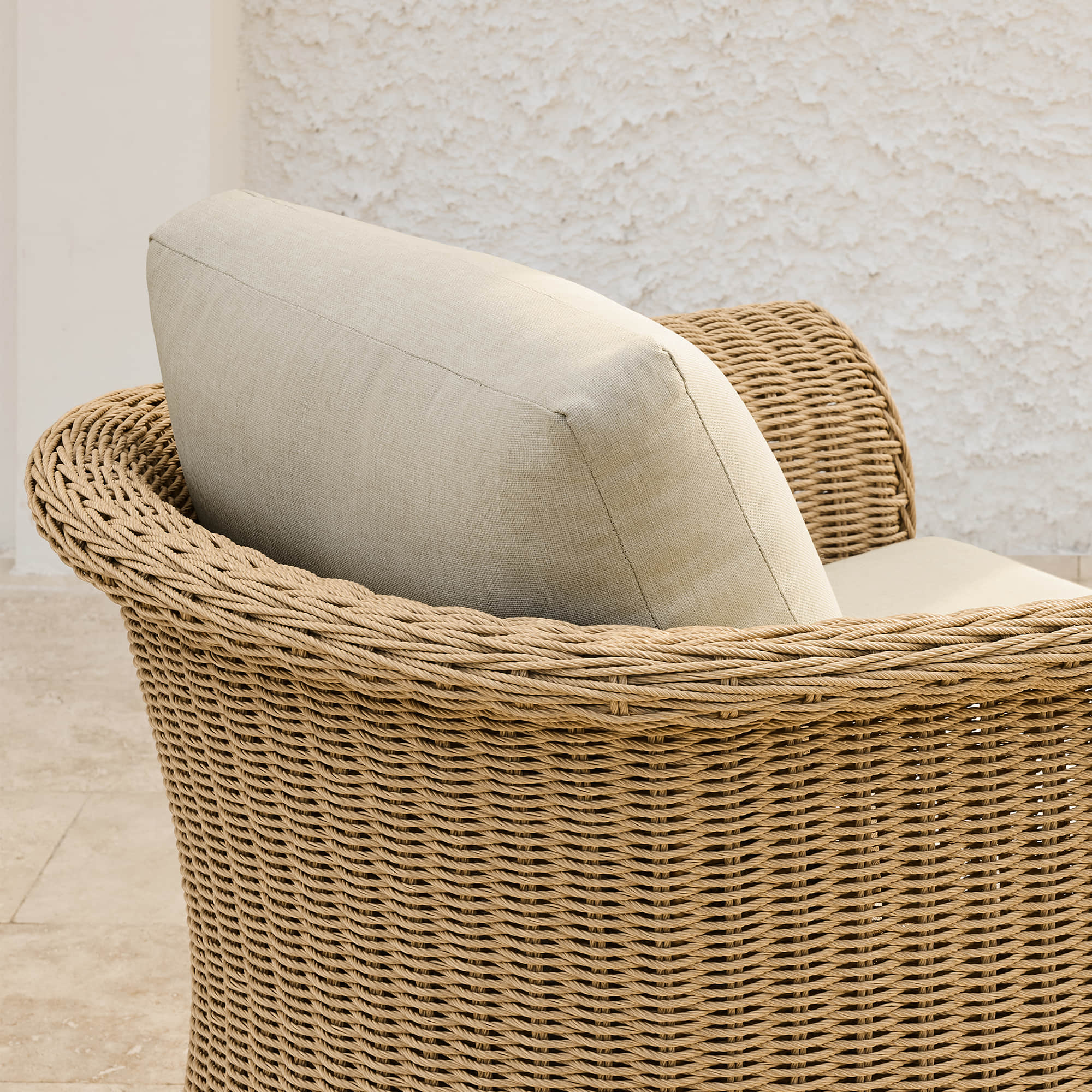 Haven Wicker Woven Outdoor Bistro Set - Image 13