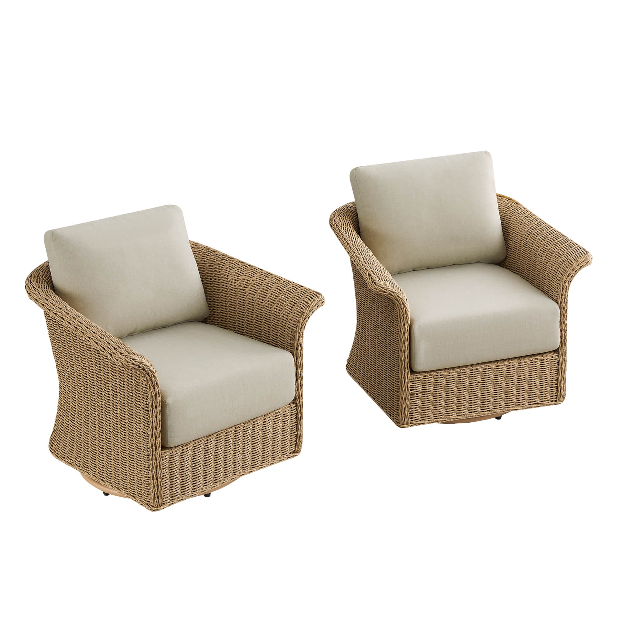 Haven Wicker Woven Outdoor Bistro Set - Image 22