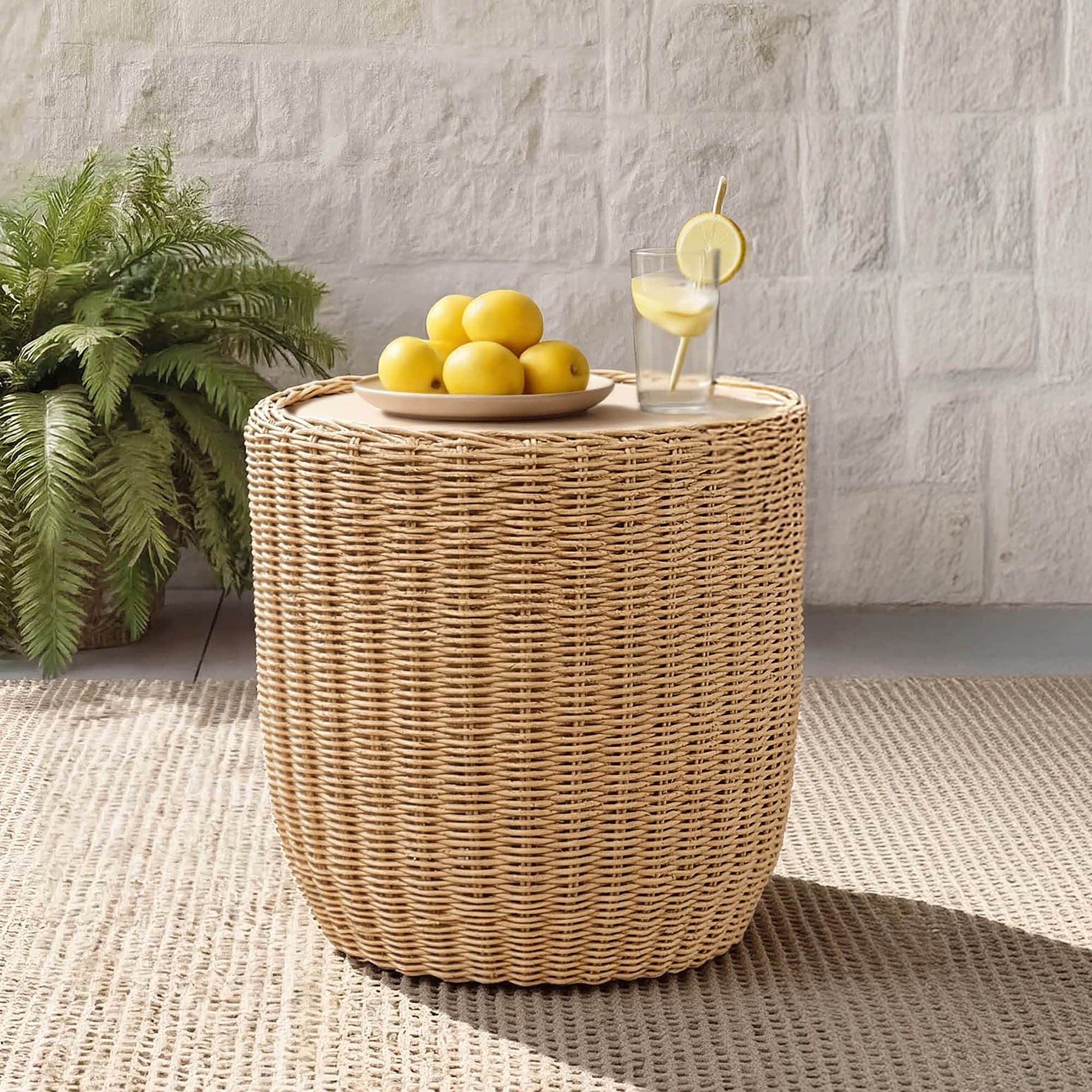 Haven Wicker Woven Outdoor Bistro Set - Image 41