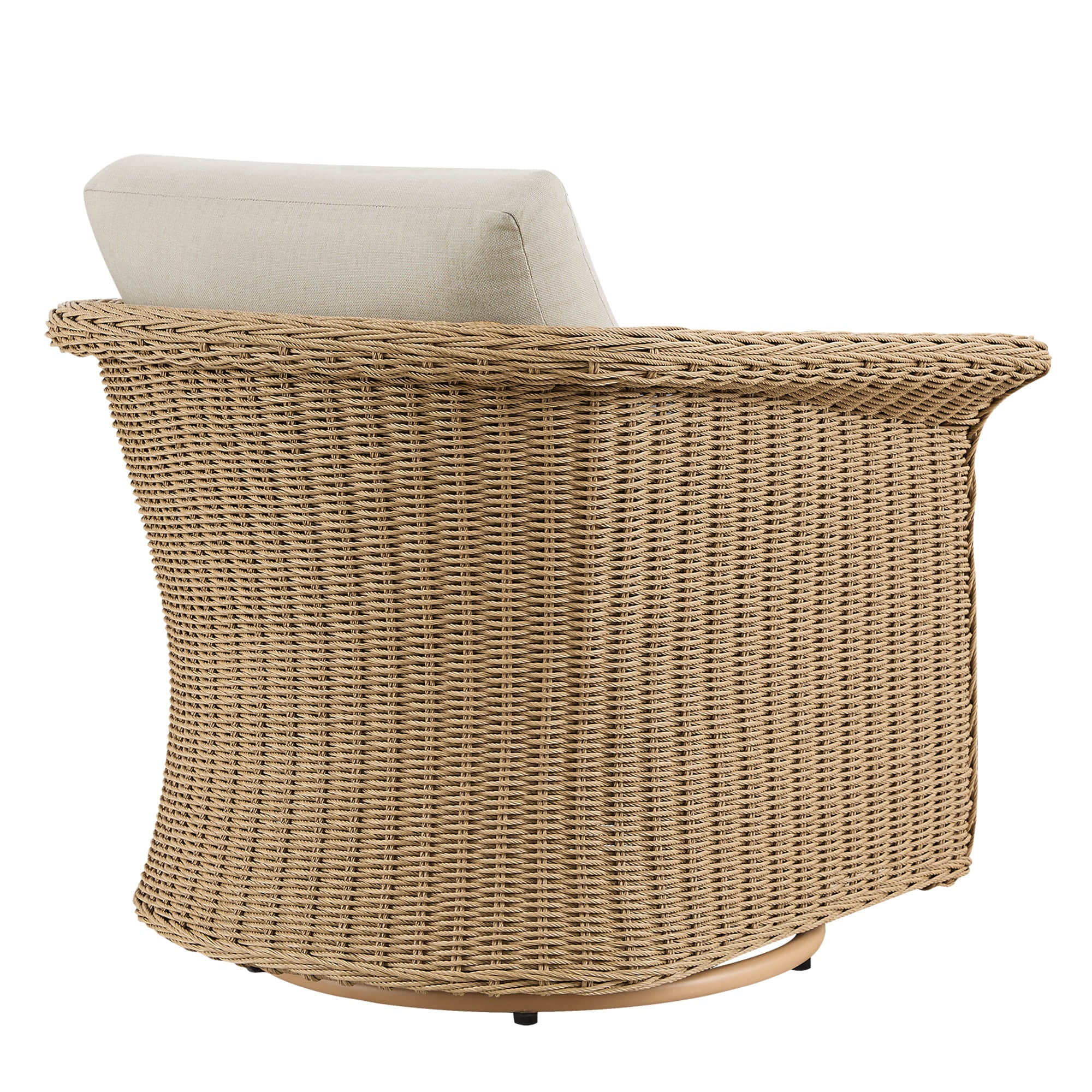 Haven Wicker Woven Outdoor Swivel Chair (Set of 2） - Image 35