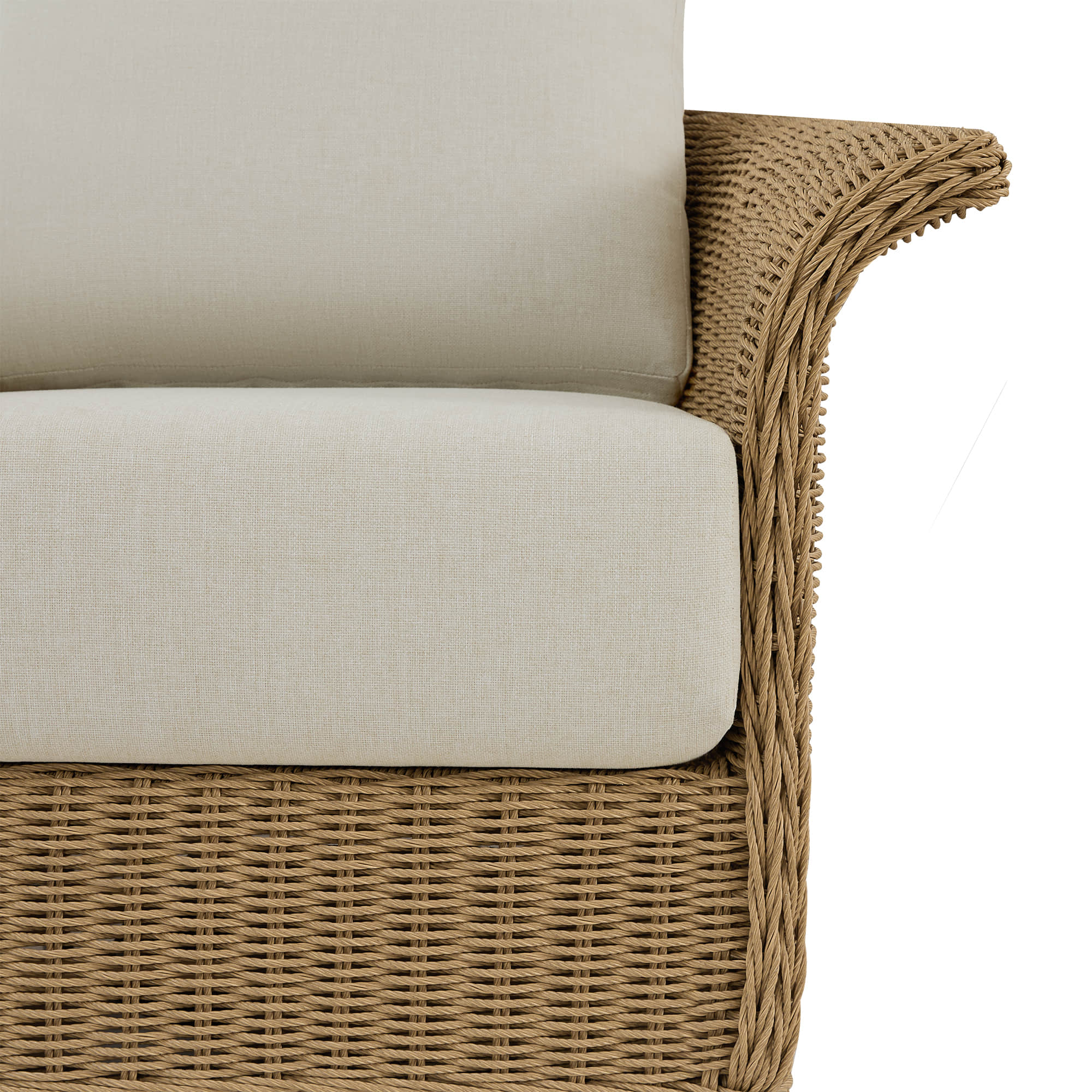 Haven Wicker Woven Outdoor Swivel Chair (Set of 2） - Image 37