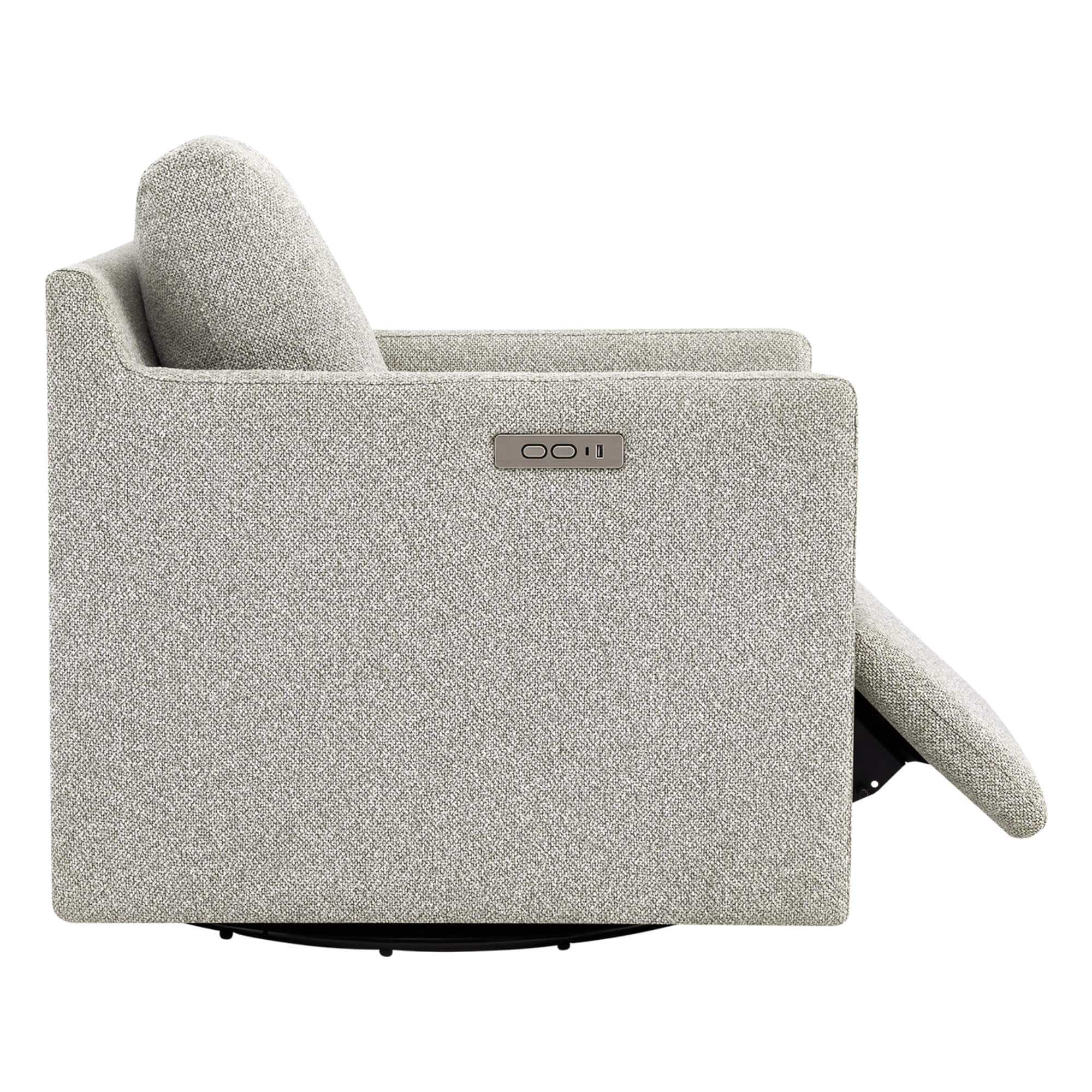 Henry Swivel Accent Chair with Electric Footrests & Charging Ports - Image 6
