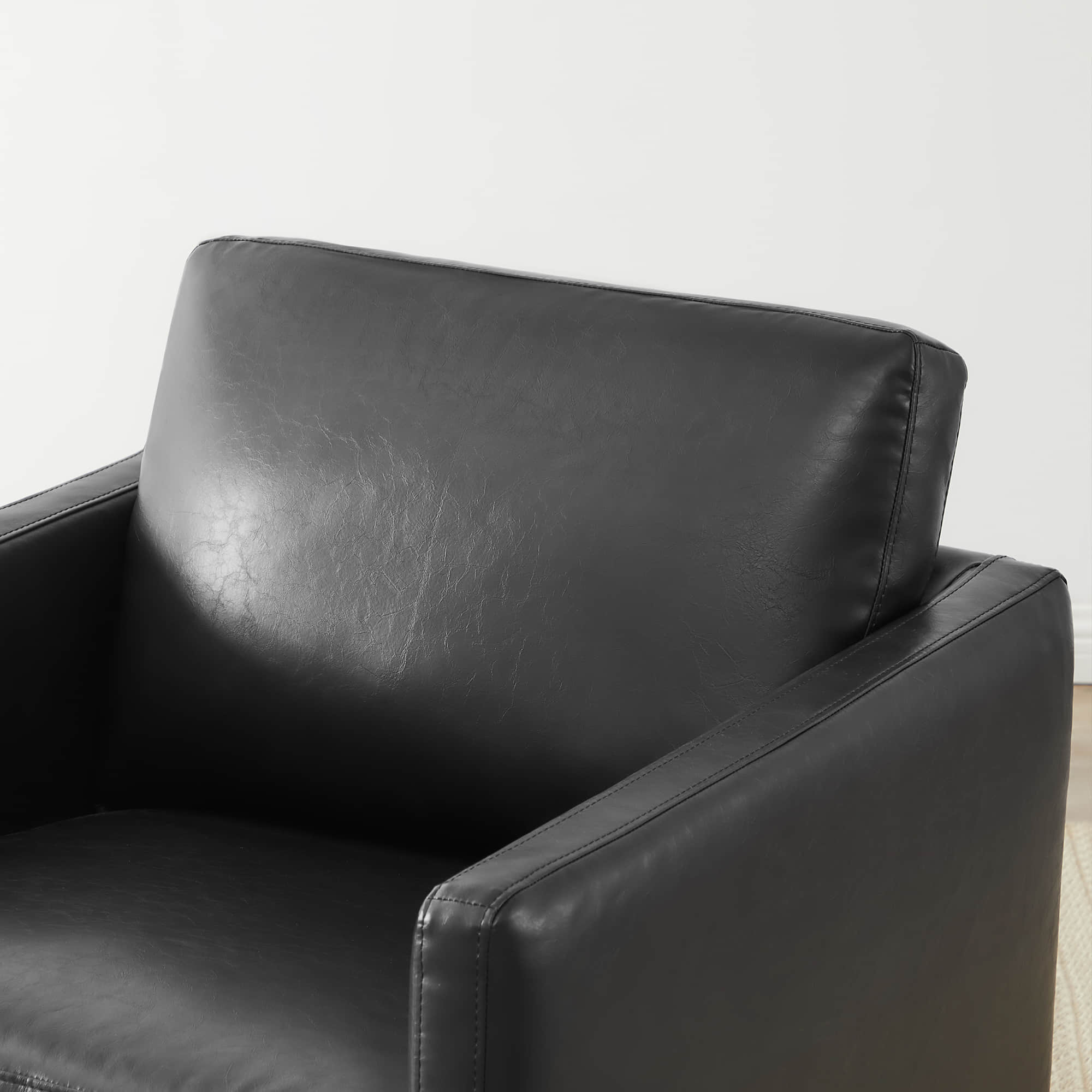 Henry Swivel Accent Chair with Wood Base - Image 16