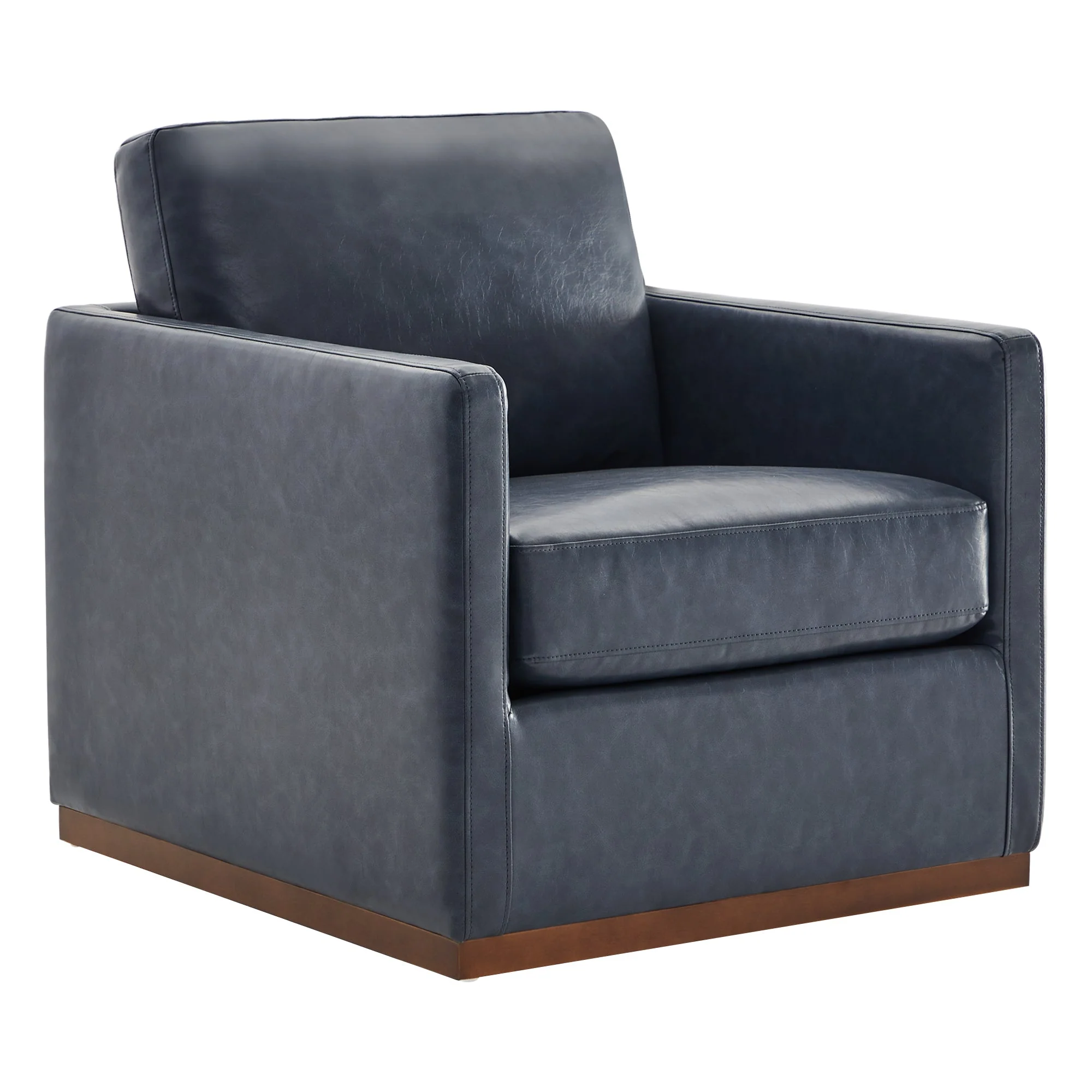 Henry Swivel Accent Chair with Wood Base - Image 23