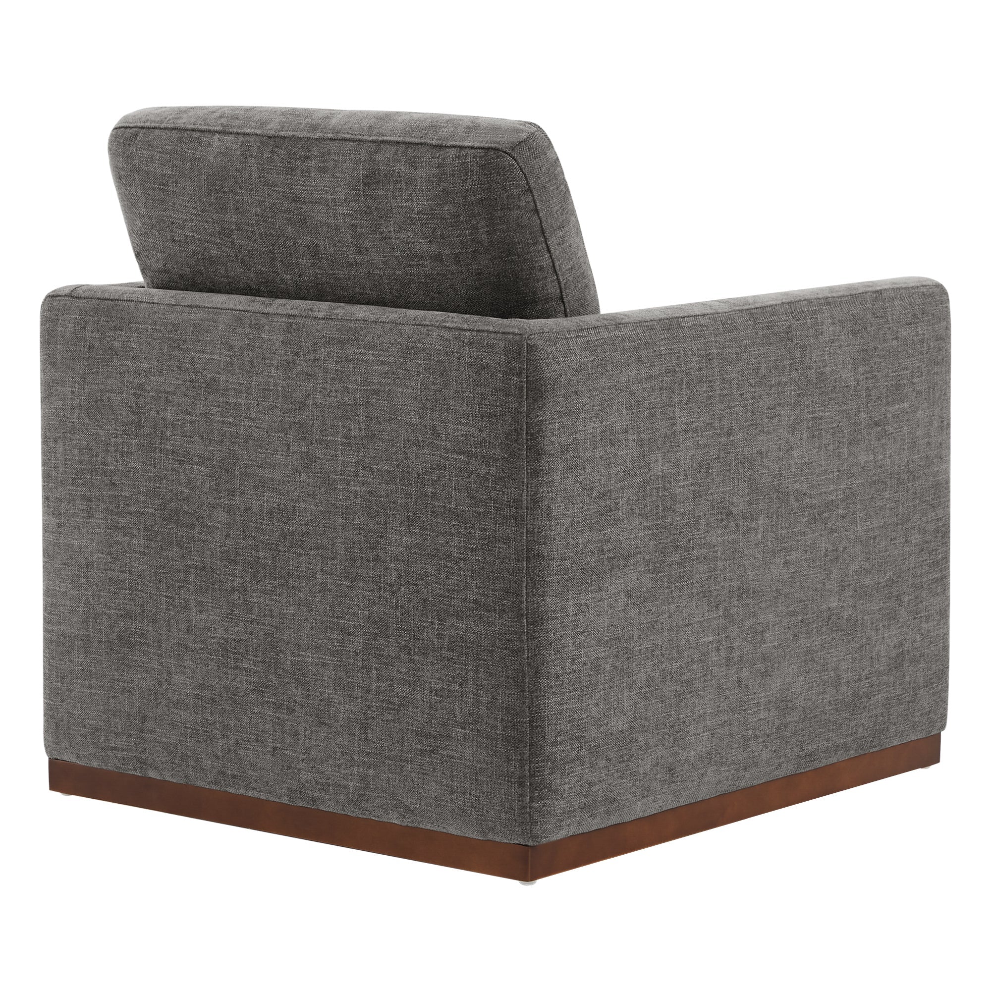 Henry Swivel Accent Chair with Wood Base - Image 42