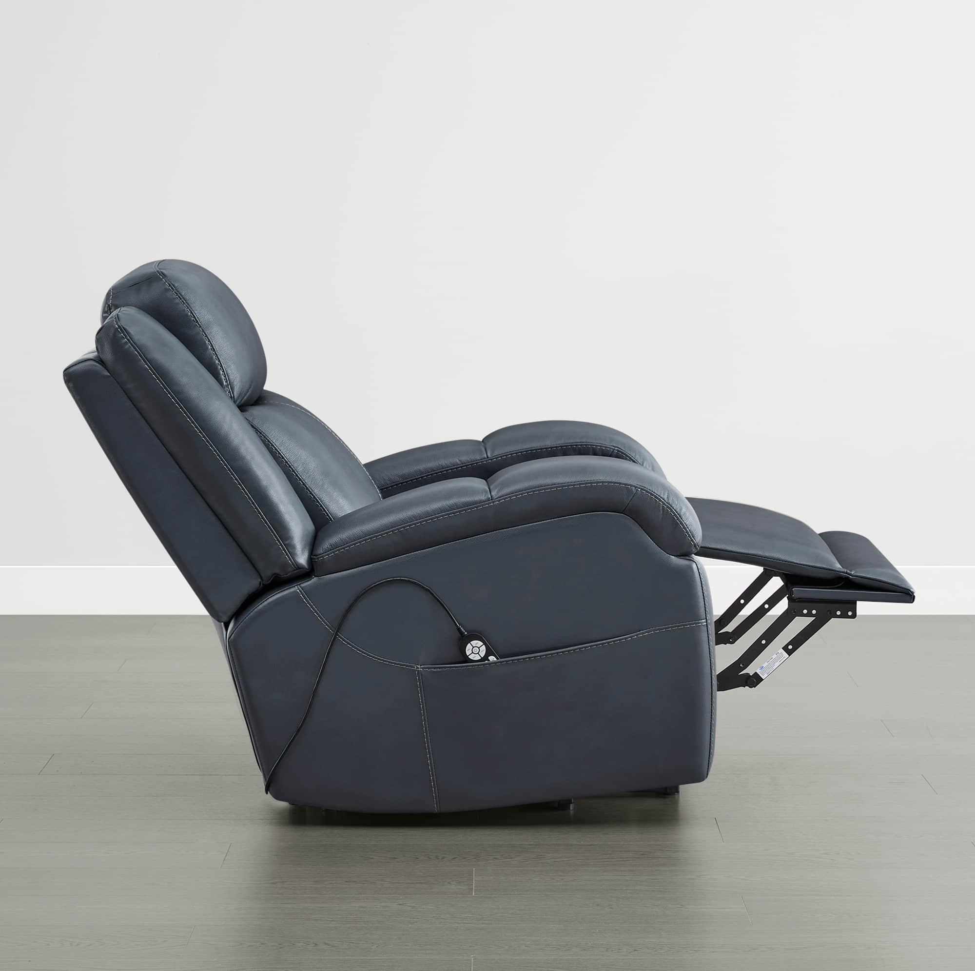 Isaac Genuine Leather Lift Assist Recliner With Power Headrest - Image 32