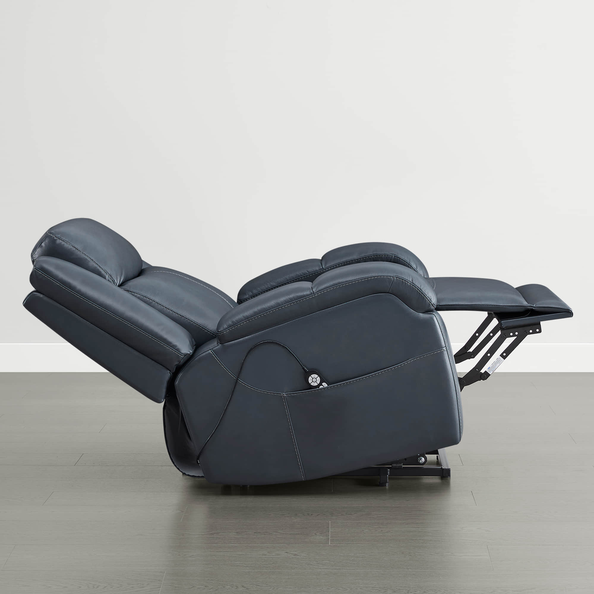 Isaac Genuine Leather Lift Assist Recliner With Power Headrest - Image 33