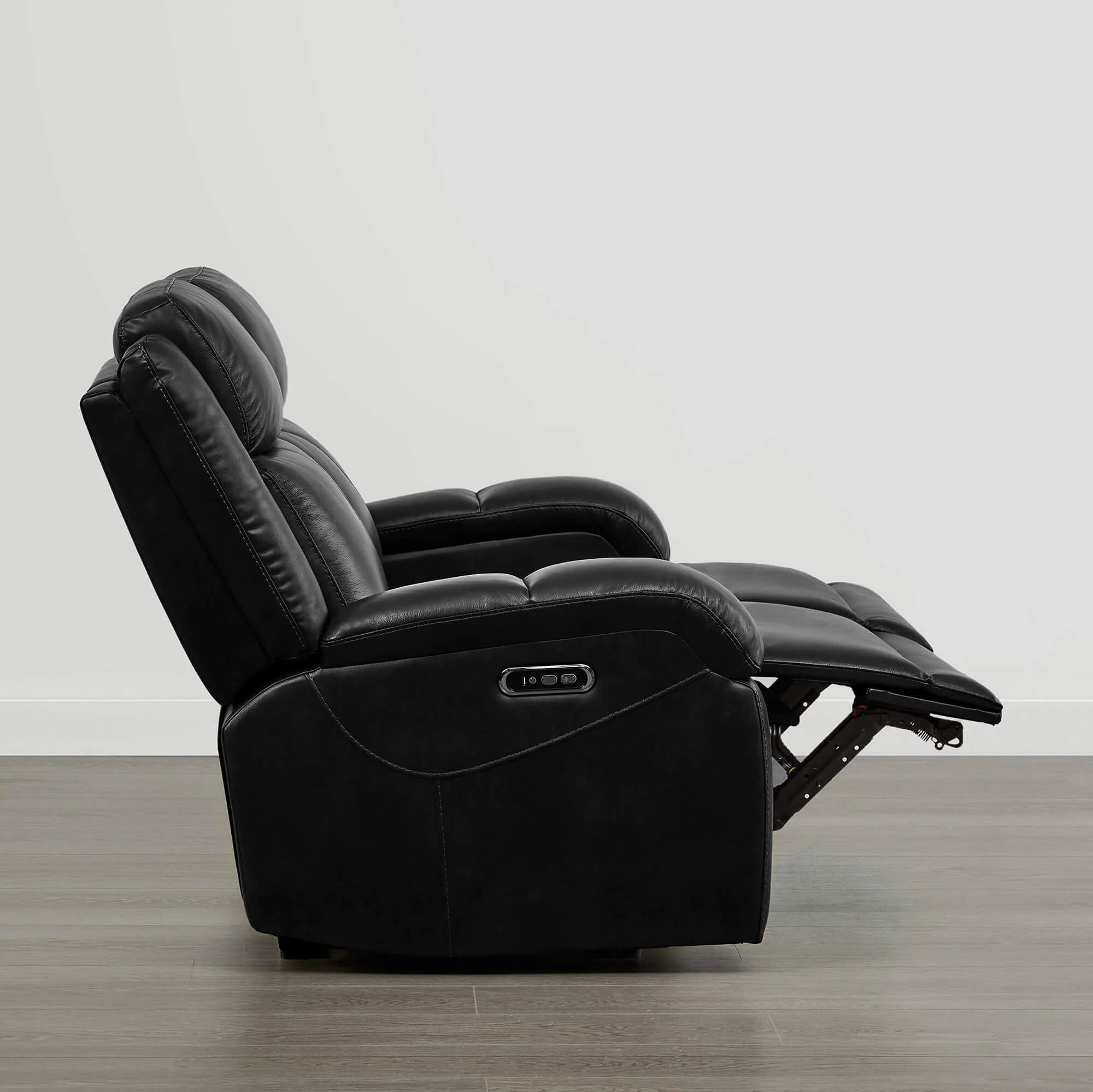 Isaac Genuine Leather Wall Hugger Power Reclining Sofa with Power Headrest - Image 141