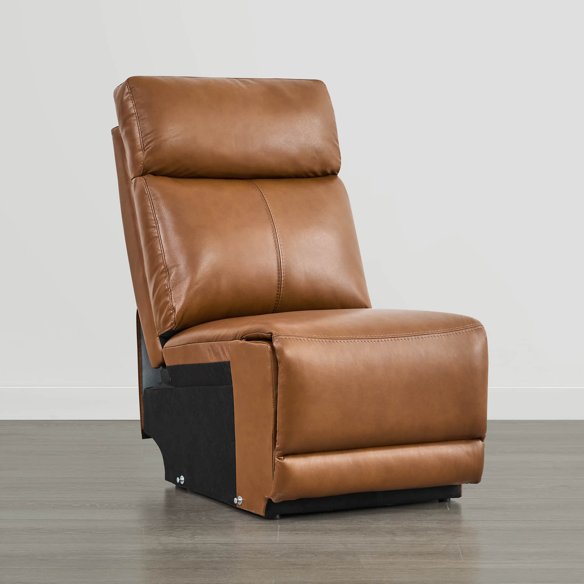 Isaac Genuine Leather Wall Hugger Power Reclining Sofa with Power Headrest - Image 76