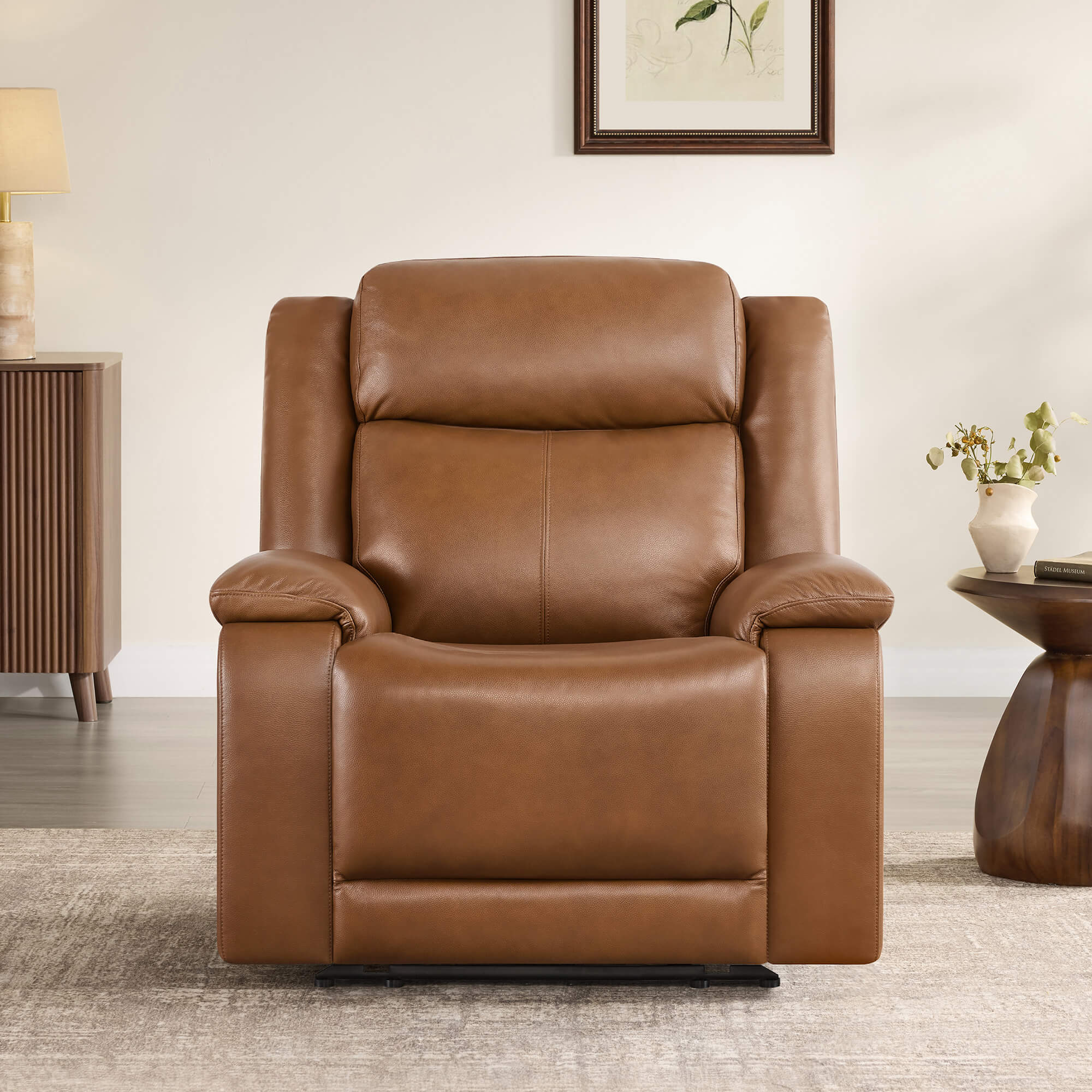 Isaac Zero Wall hugger Power Recliner with Cup Holder - Image 3