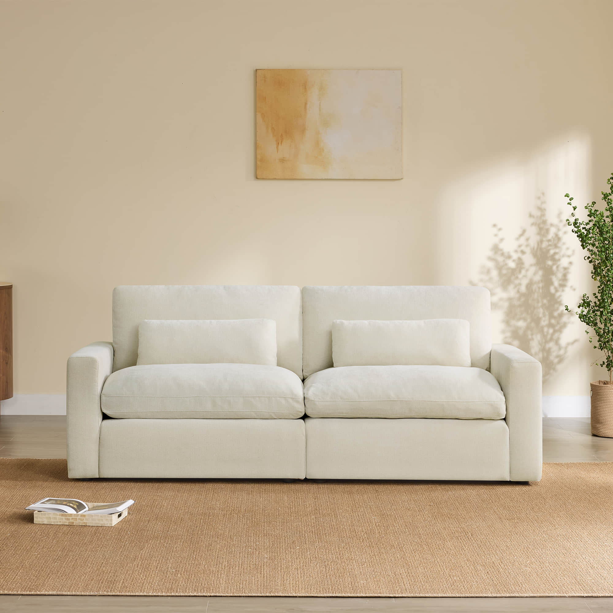 Ivy 2-Seat Performance Fabric Modular Sofa - Image 5