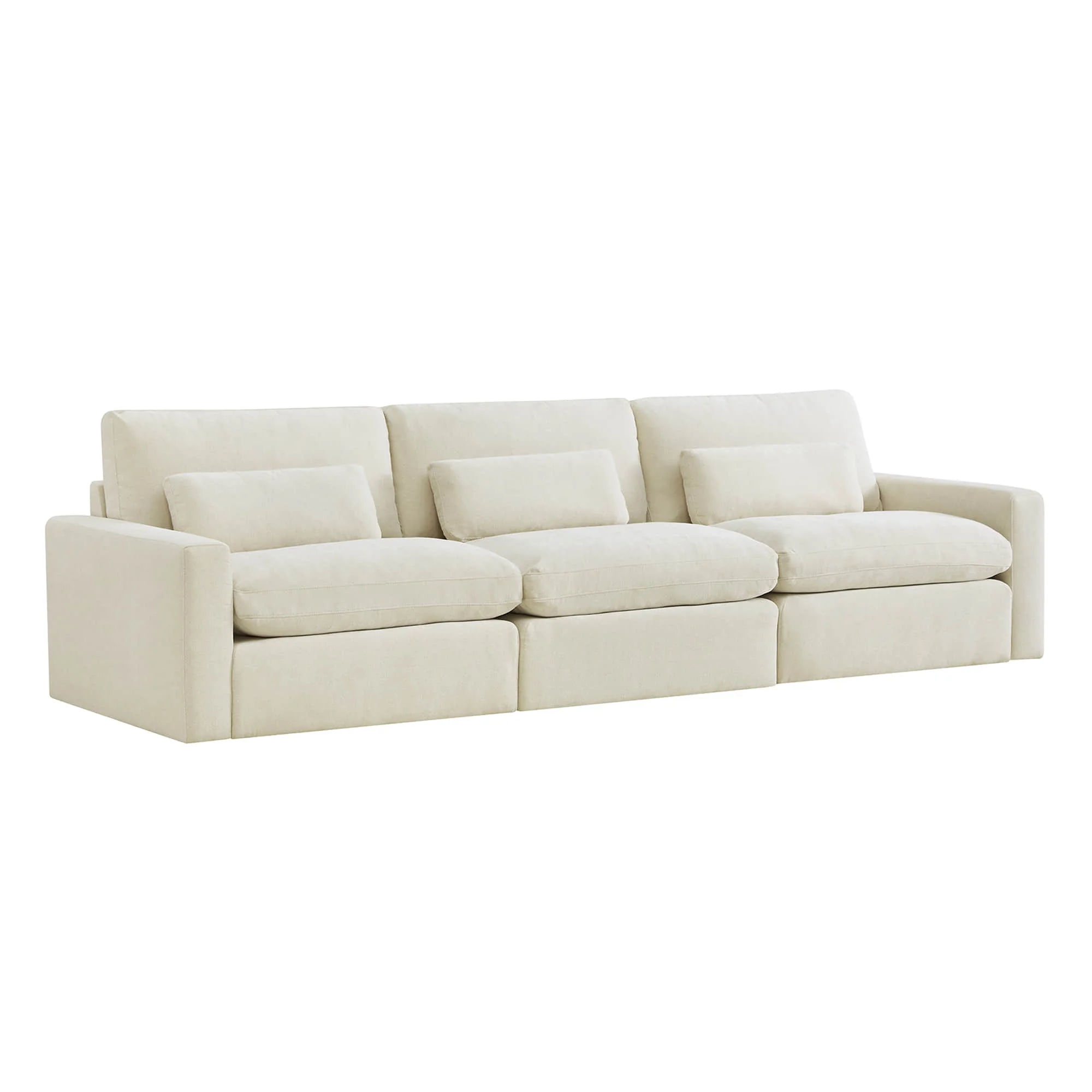 Ivy 3-Seat Performance Fabric Modular Sofa - Image 25