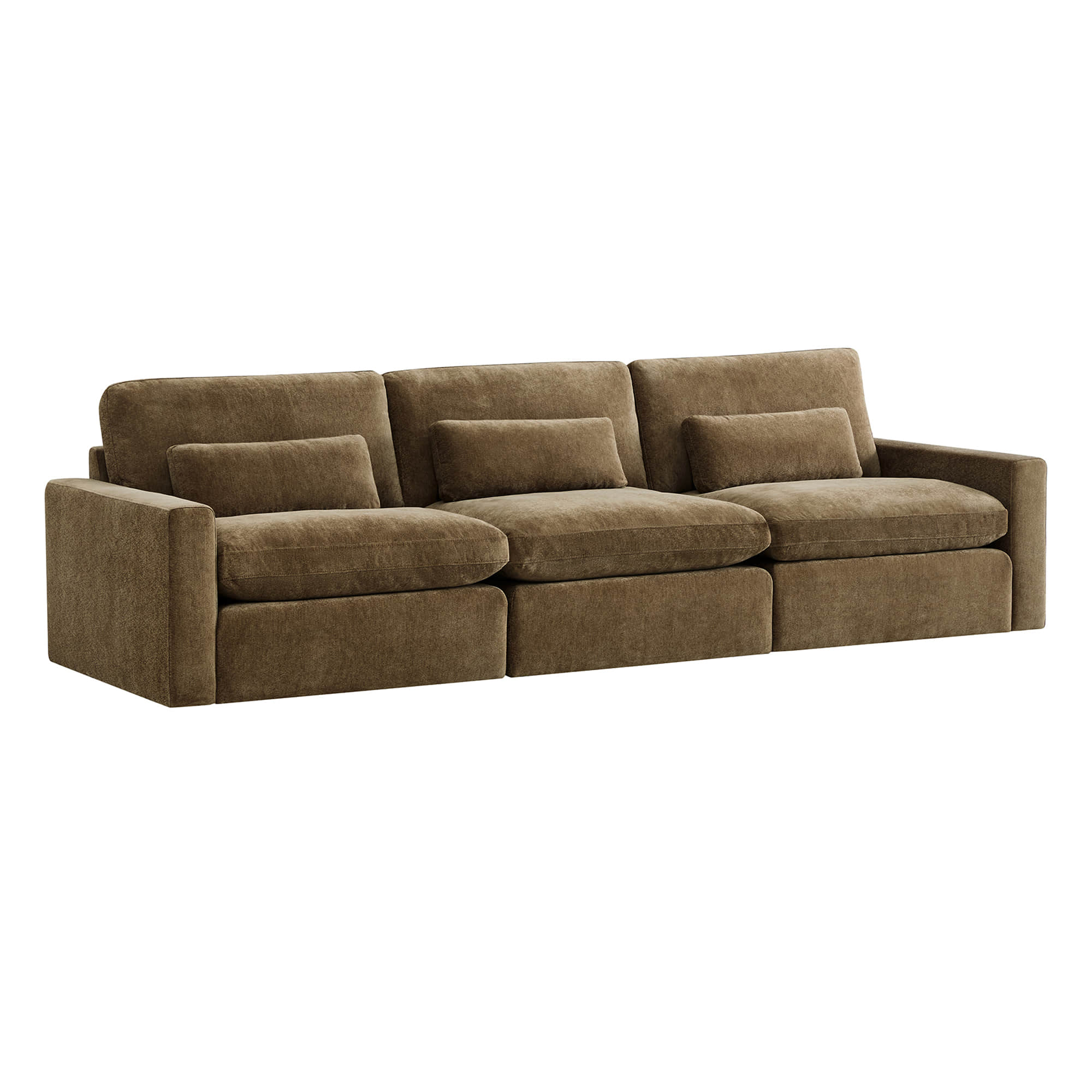 Ivy 3-Seat Performance Fabric Modular Sofa - Image 39
