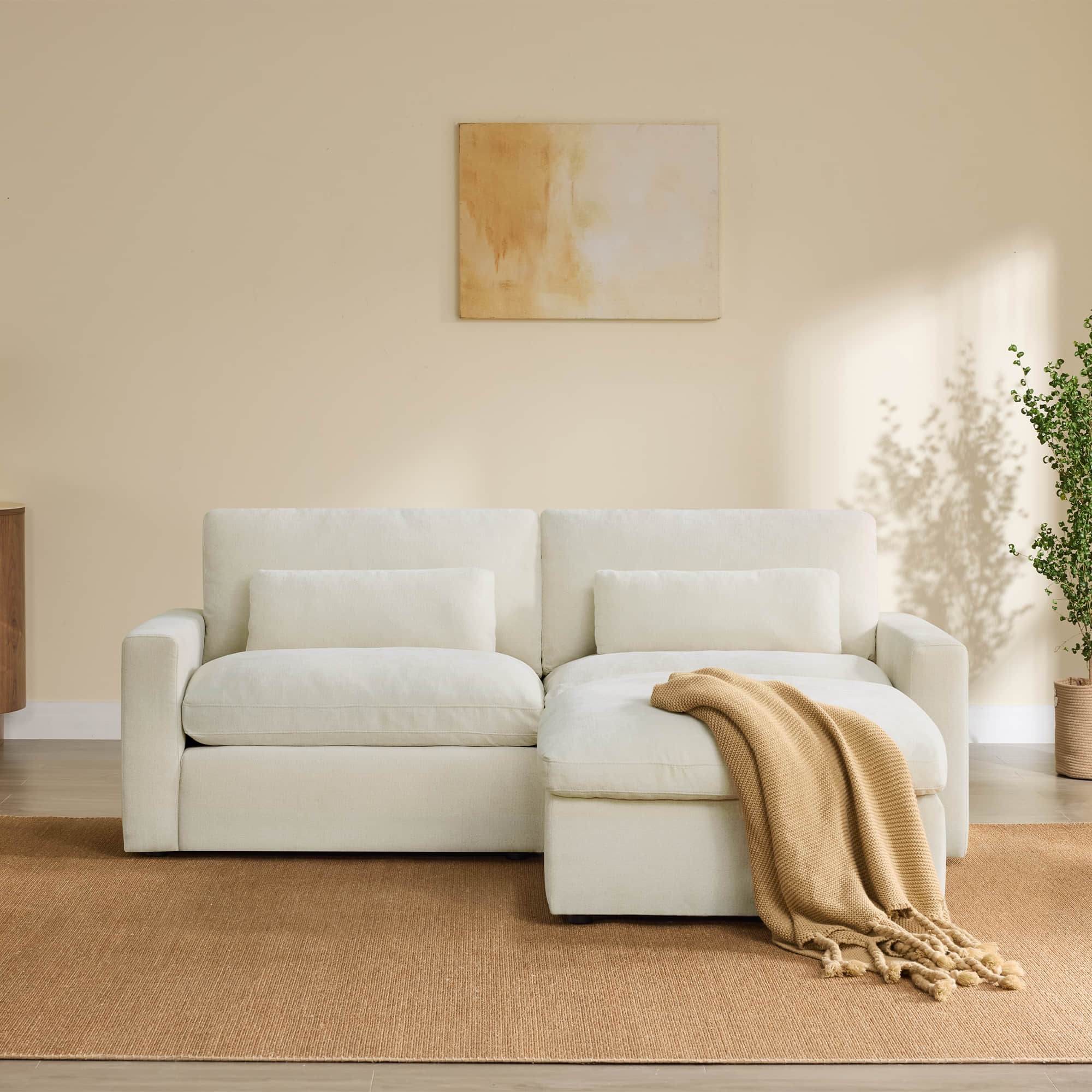 Ivy 3-Seat Performance Fabric Modular Sofa - Image 9