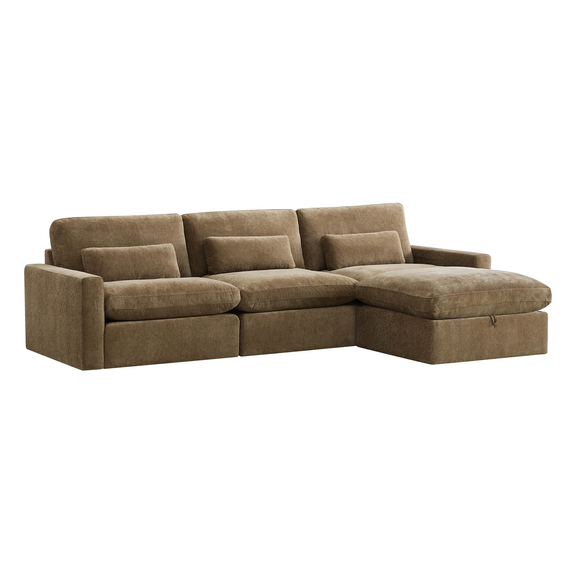 Ivy 4-Seat Performance Fabric Modular Sectional Sofa - Image 25