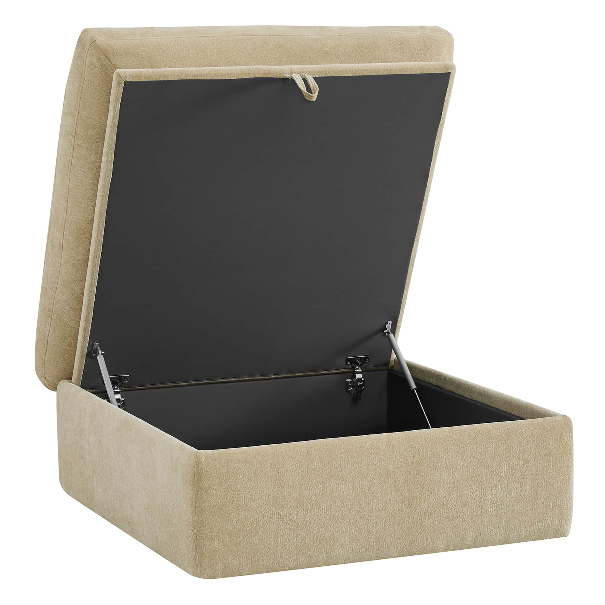 Ivy Modular Performance Fabric Ottoman with Storage - Image 10