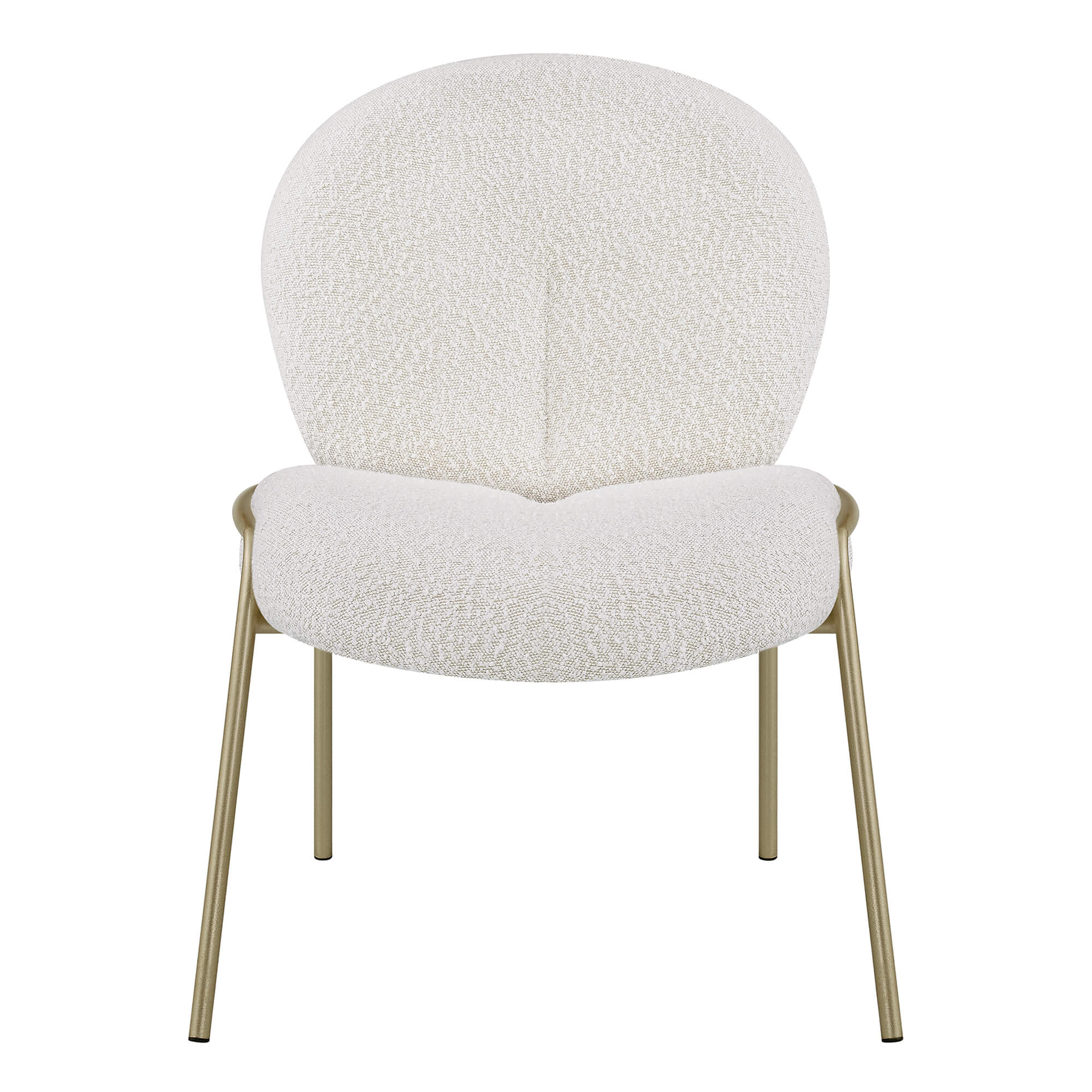 Janet Cloud-Shaped Boucle Dining Chair - Image 15