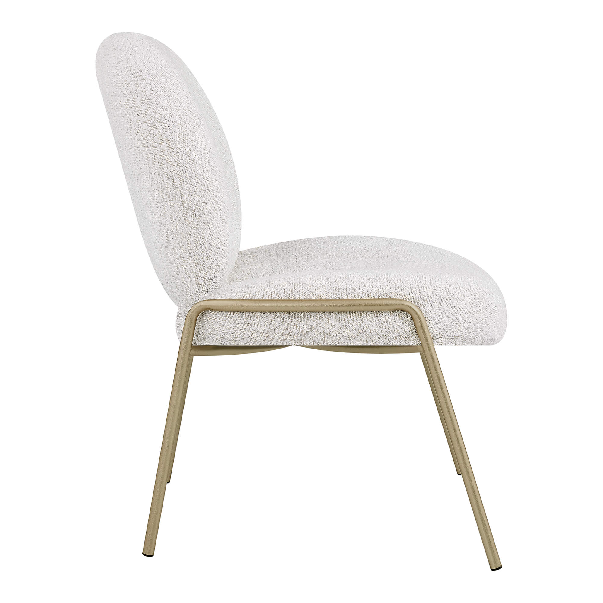 Janet Cloud-Shaped Boucle Dining Chair - Image 21